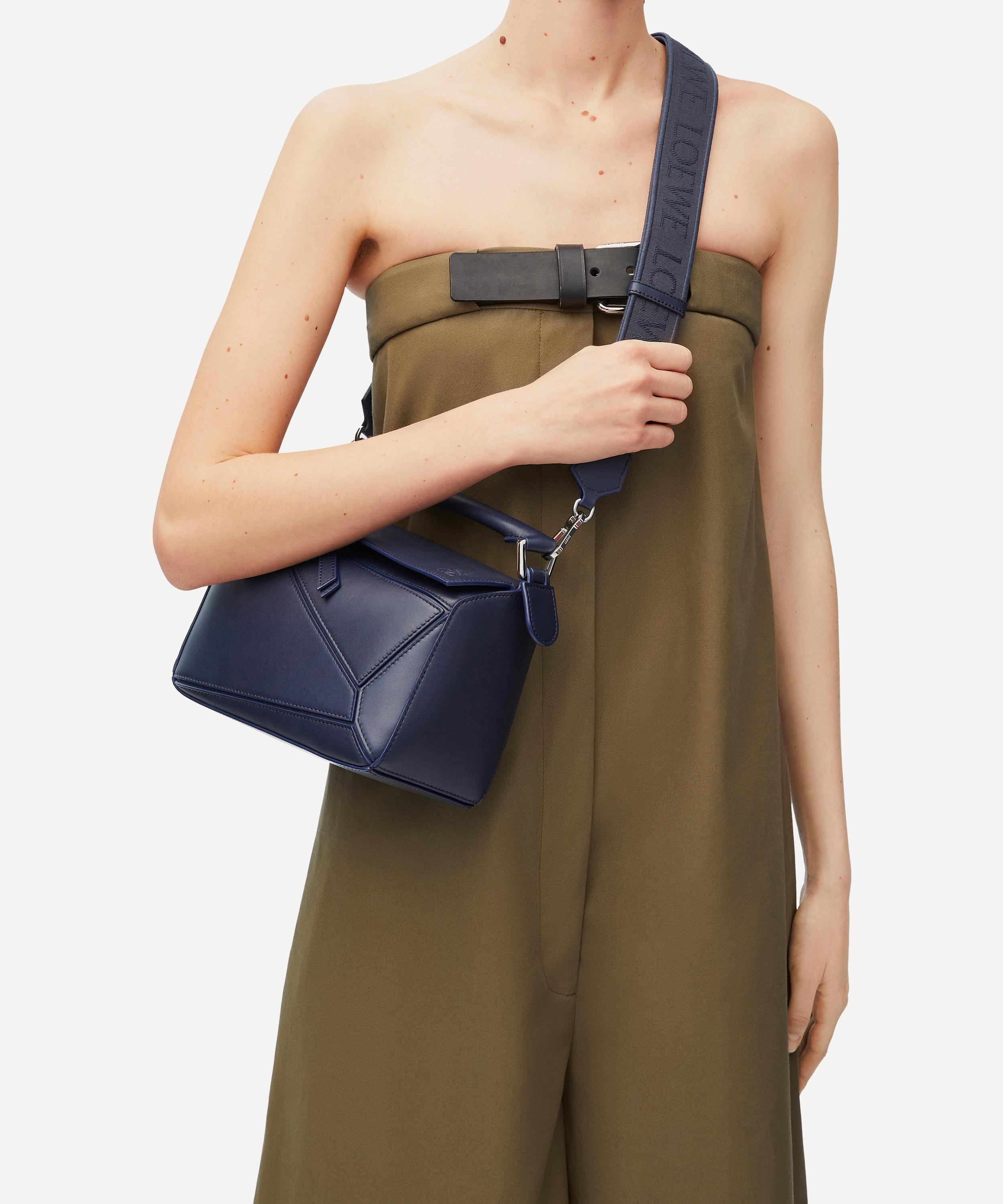 Loewe - Small Puzzle Leather Shoulder Bag image number 3