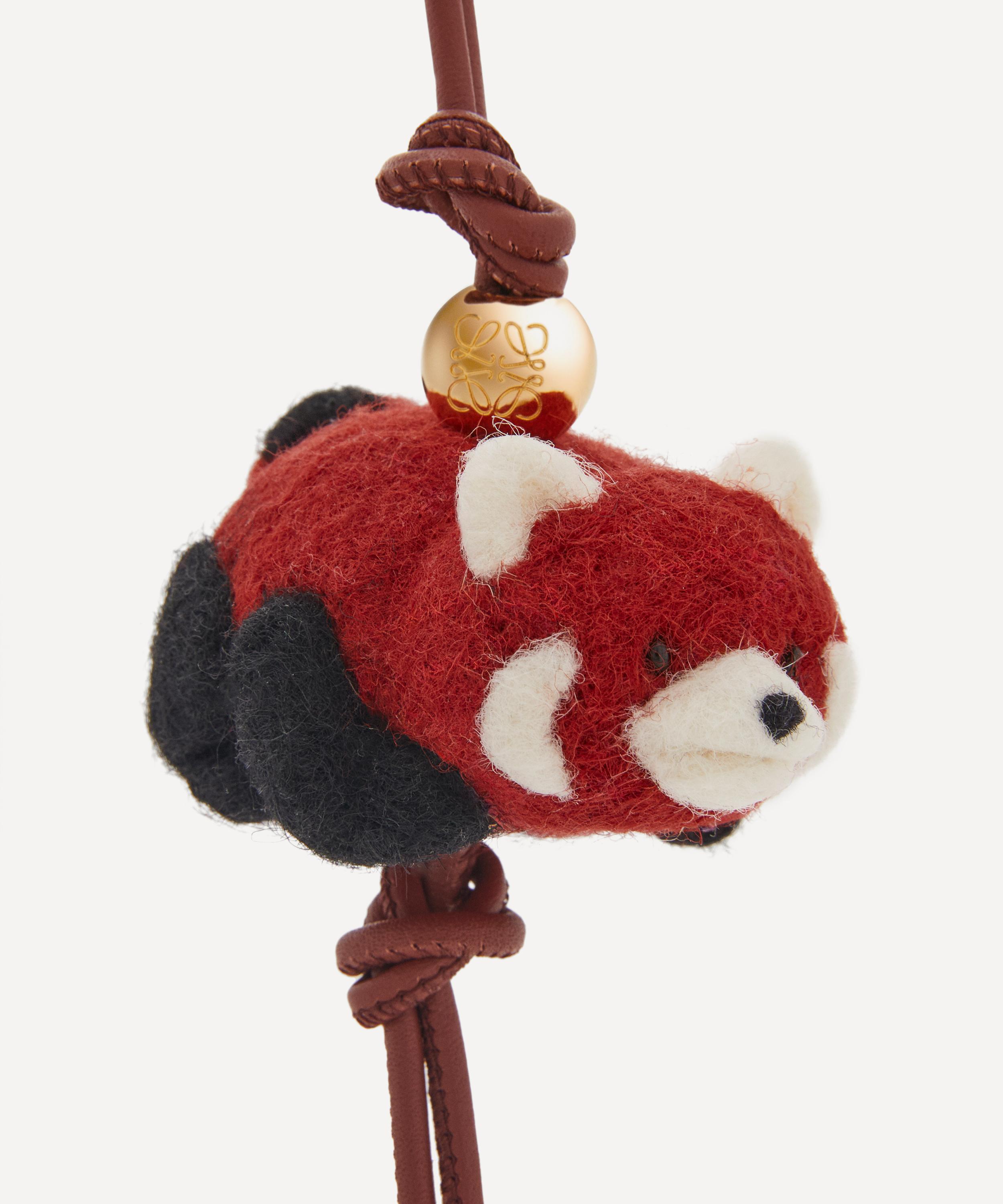 Loewe - Red Panda Bag Charm image number 1