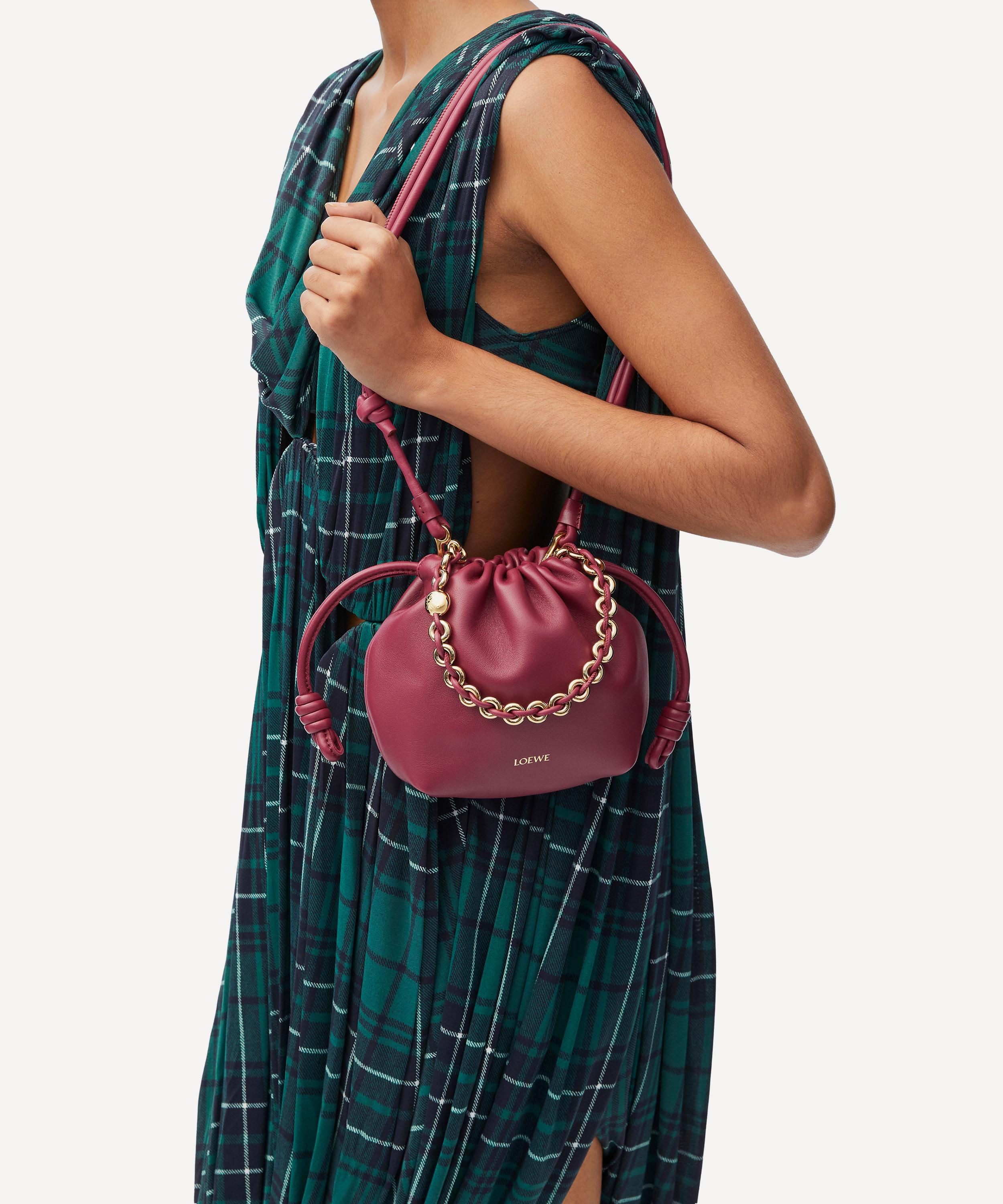 Loewe - Flamenco Mini Leather Clutch Bag image number 3