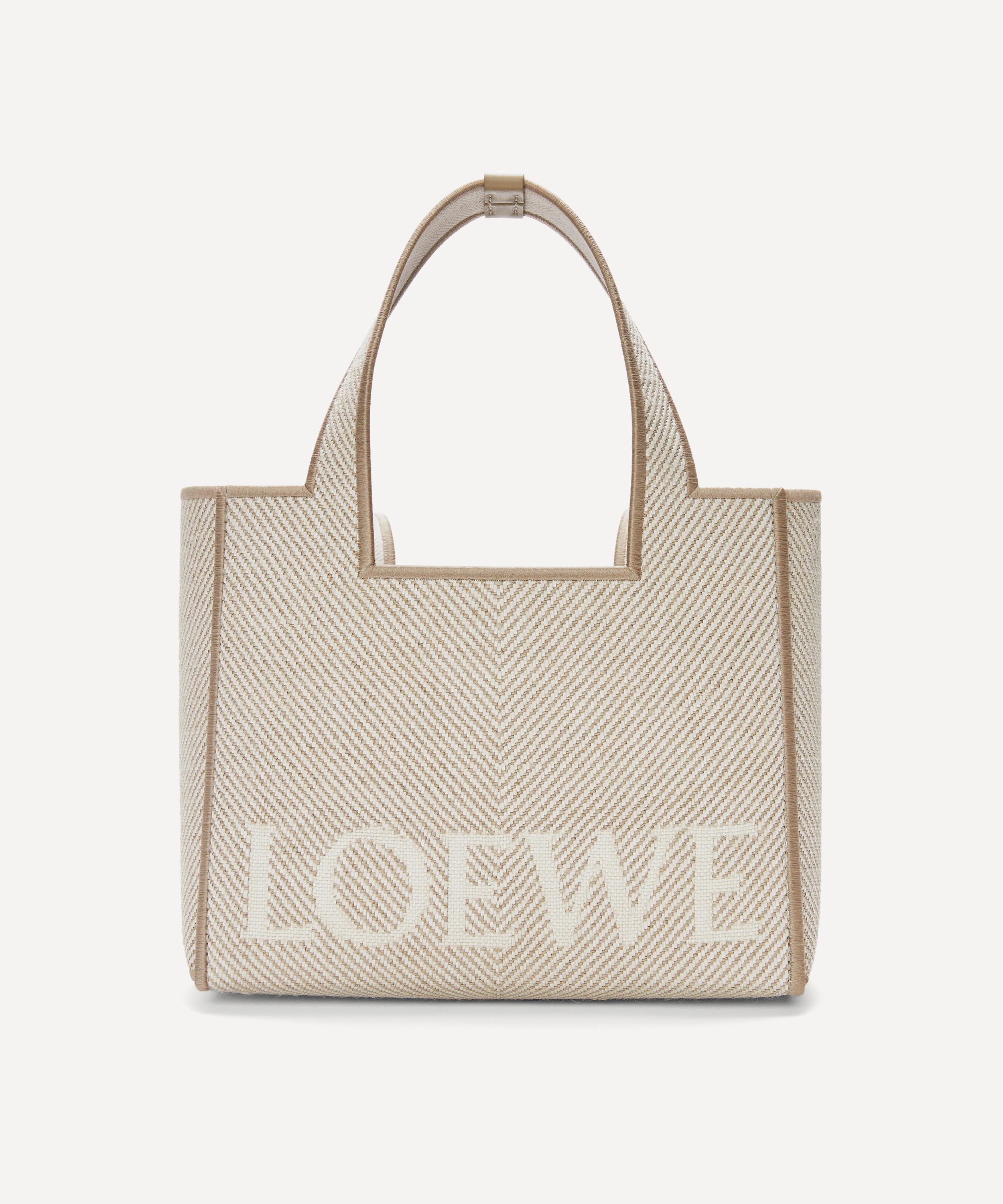 Loewe - x Paula’s Ibiza Small Jacquard Canvas Font Tote image number 0