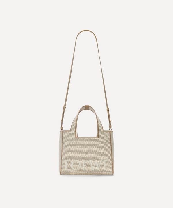 Loewe x Paula's Ibiza Small Jacquard Canvas Font Tote | Liberty Loewe x Paula's Ibiza Small Jacquard Canvas Font Tote | Liberty