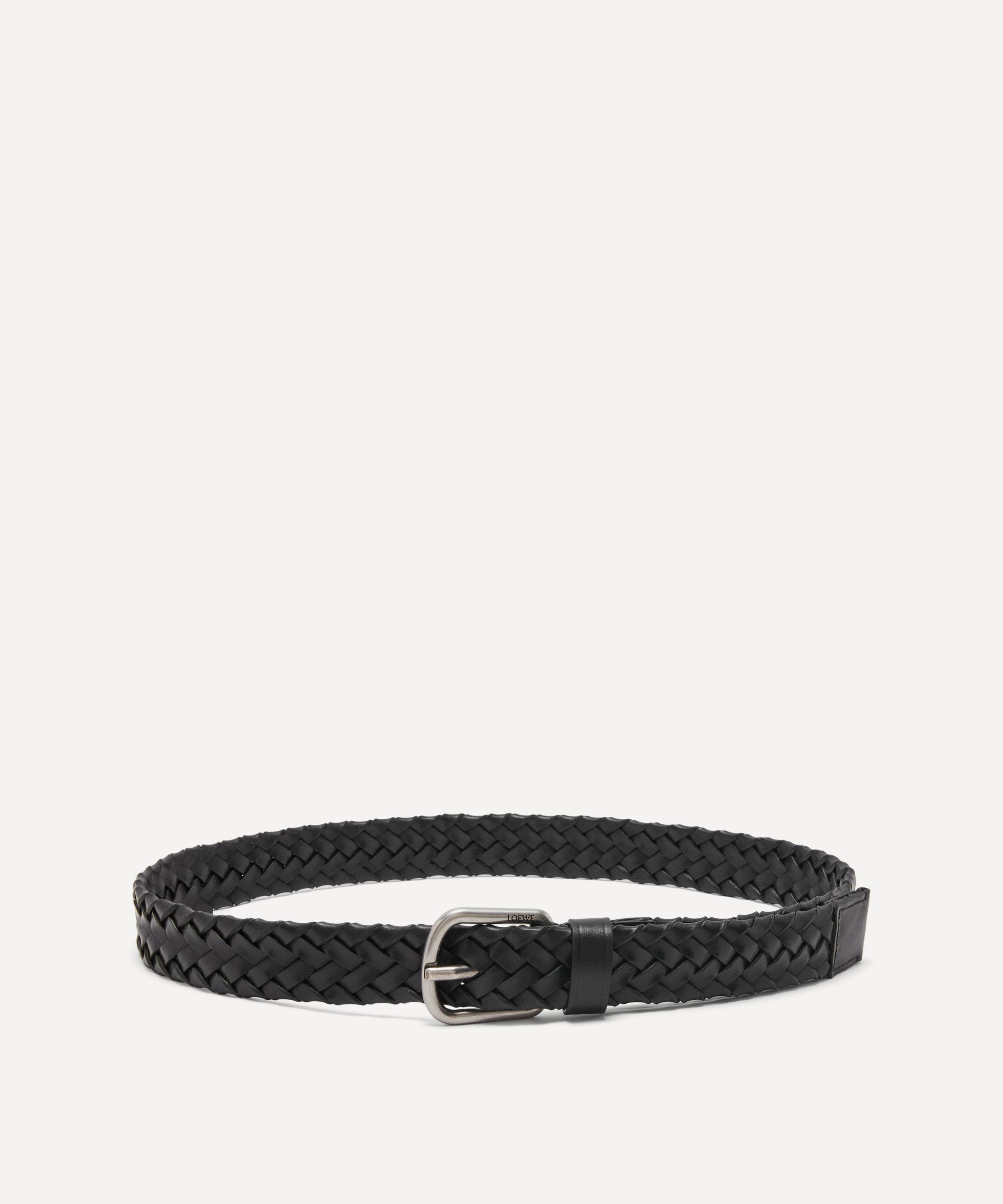 Loewe - Chunky Woven Leather Belt image number 0
