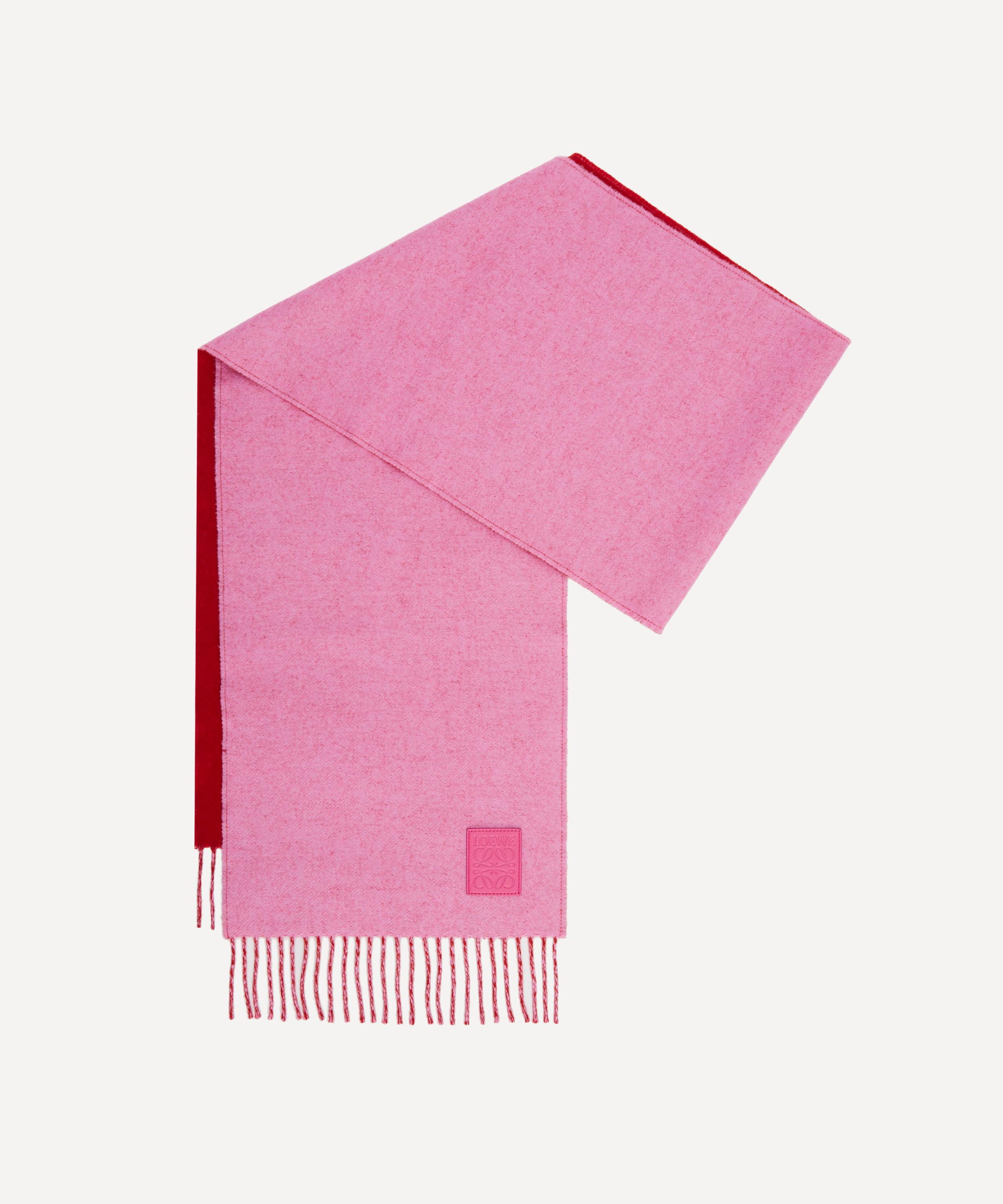 Loewe - Cashmere Wool Two-Tone Scarf image number 0