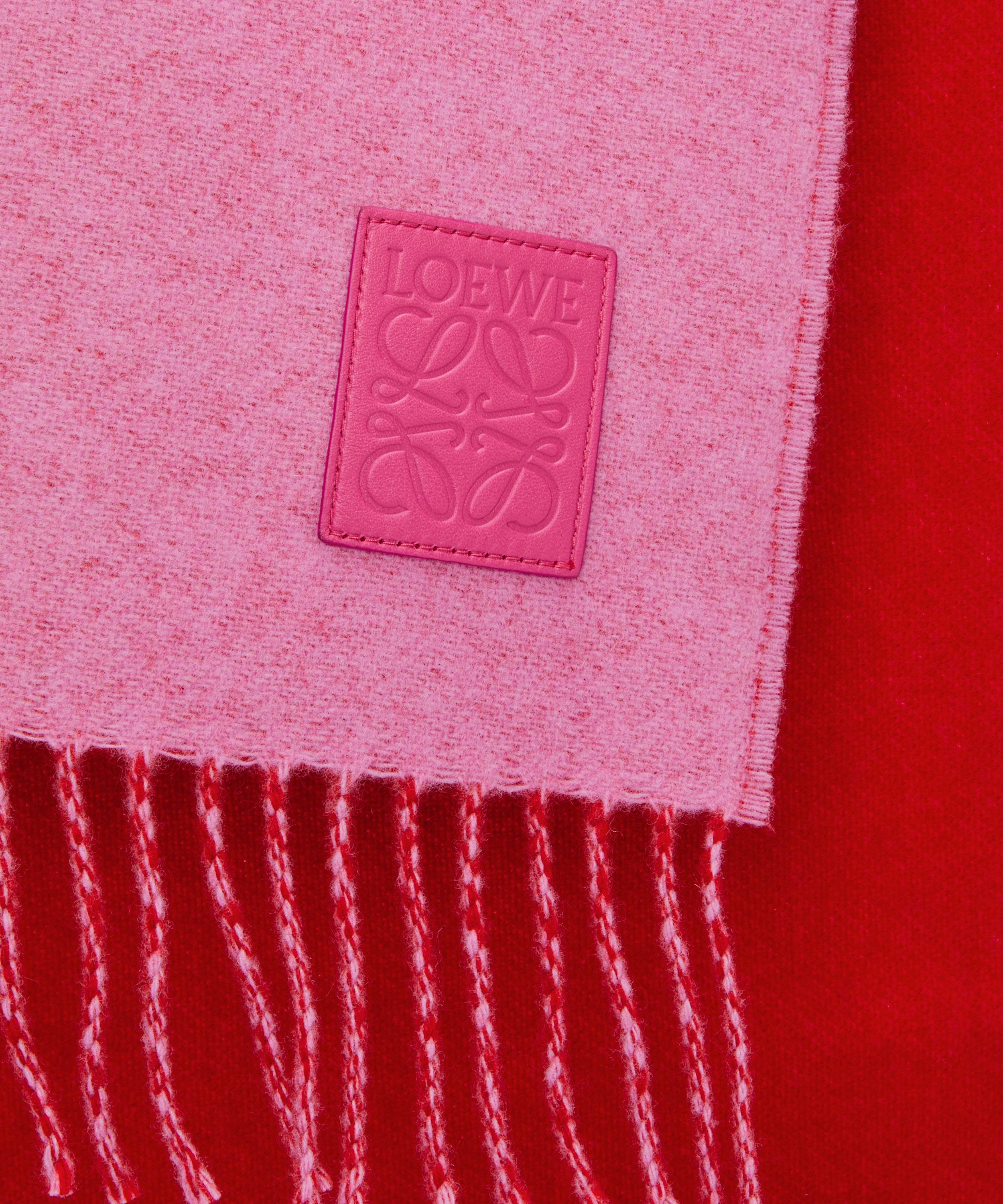 Loewe - Cashmere Wool Two-Tone Scarf image number 2