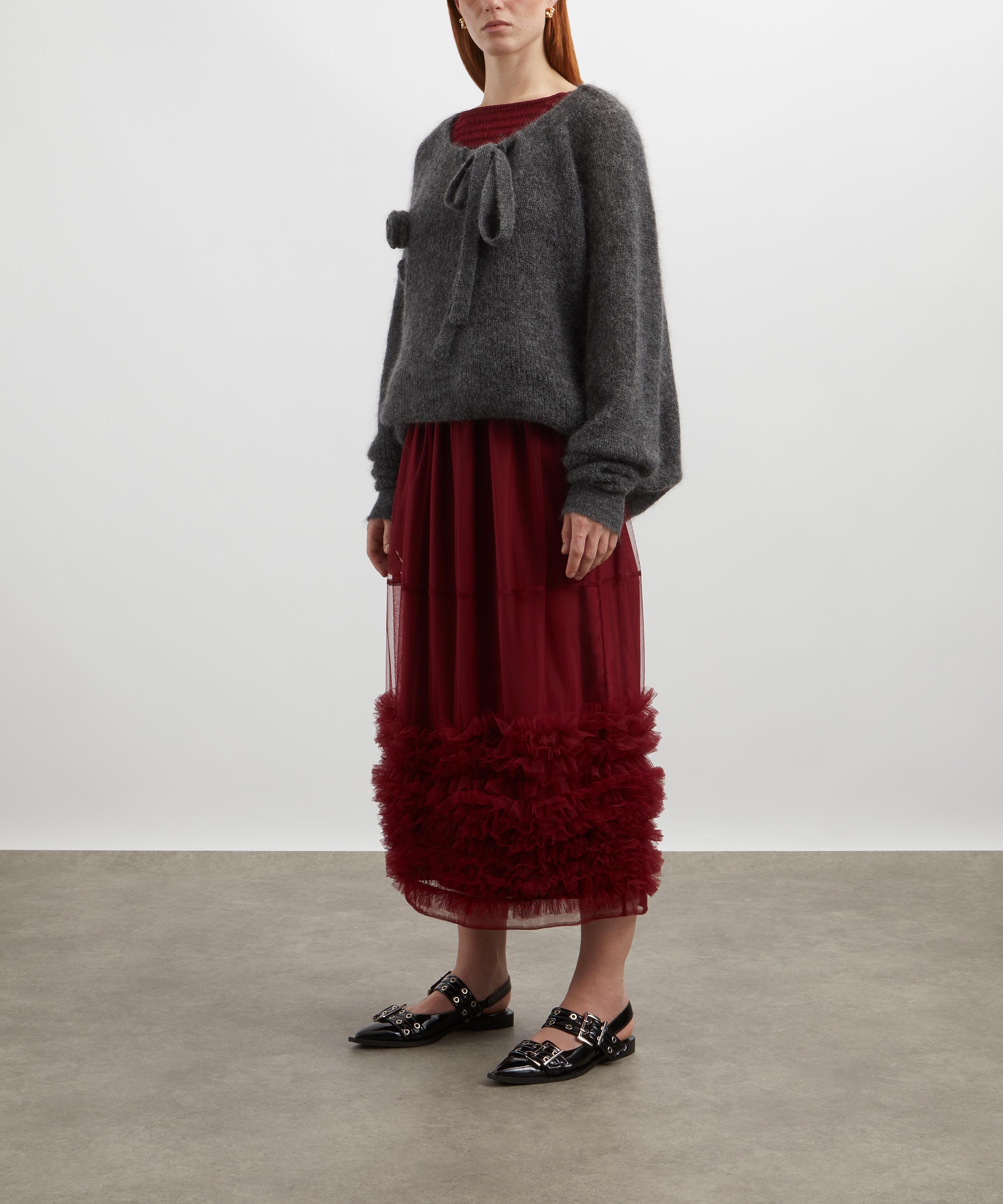 Molly Goddard - Aggie Corsage Mohair Jumper image number 1