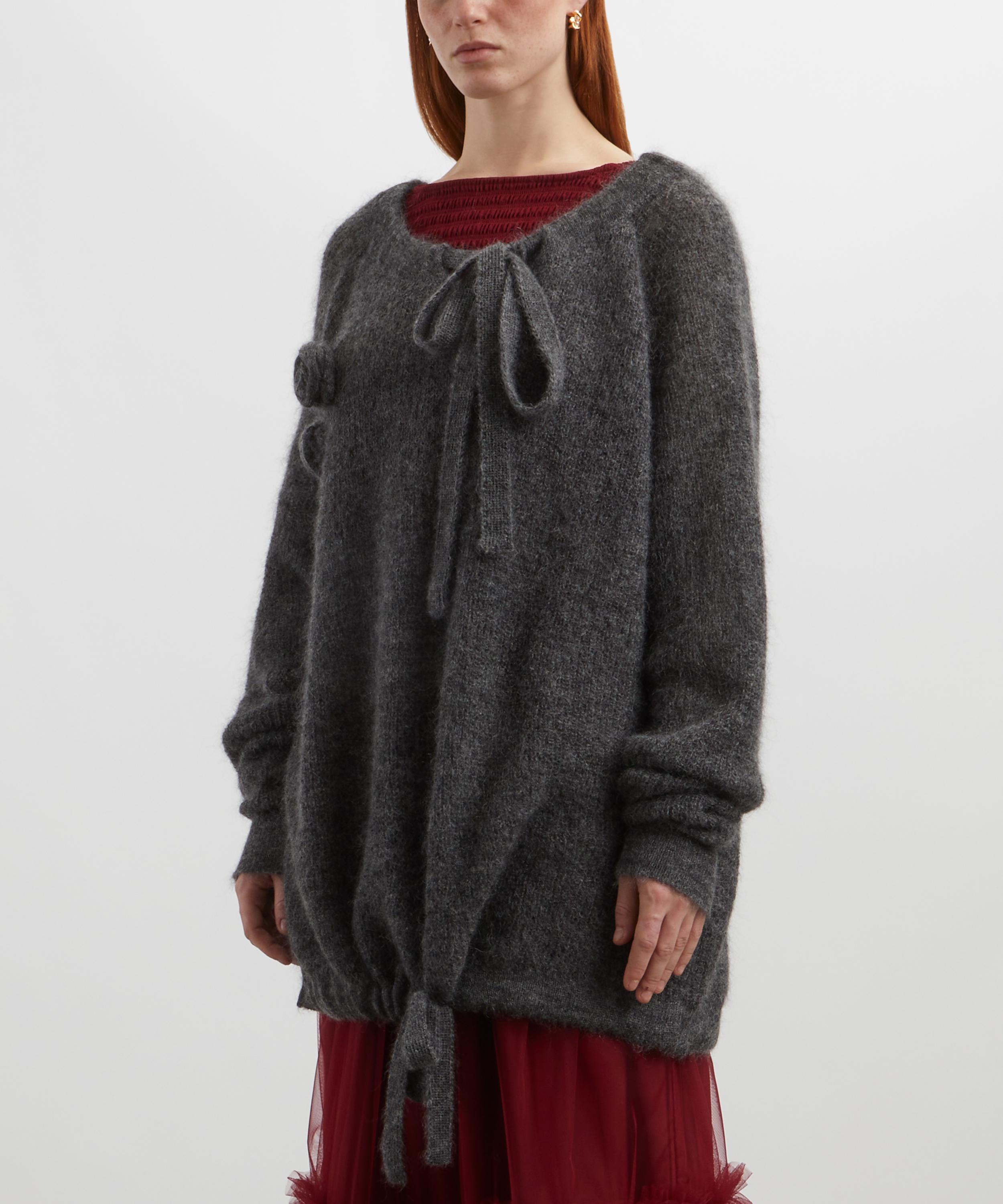 Molly Goddard - Aggie Corsage Mohair Jumper image number 2