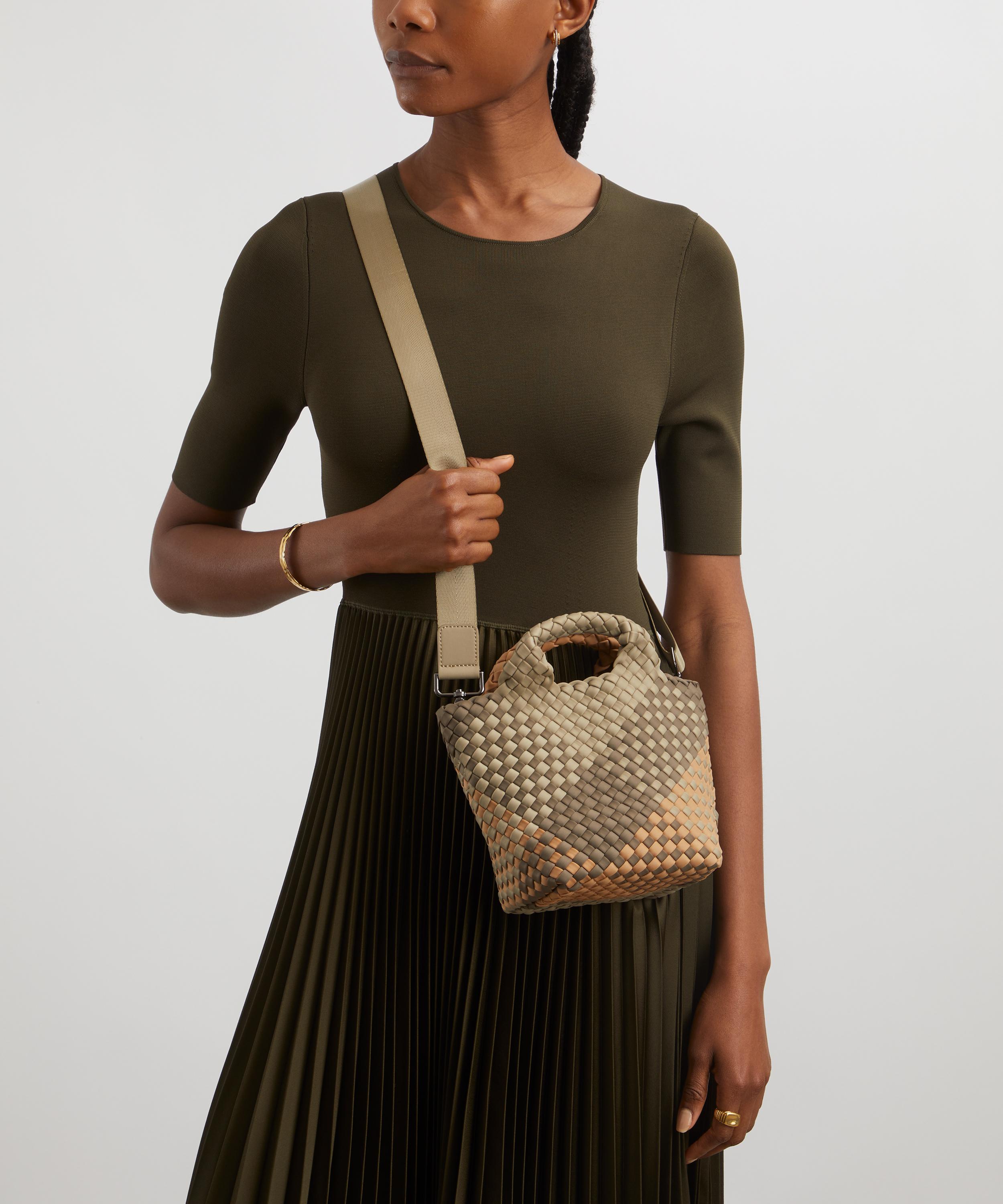 Naghedi - St. Barths Petite Graphic Geo Woven Tote Bag image number 0