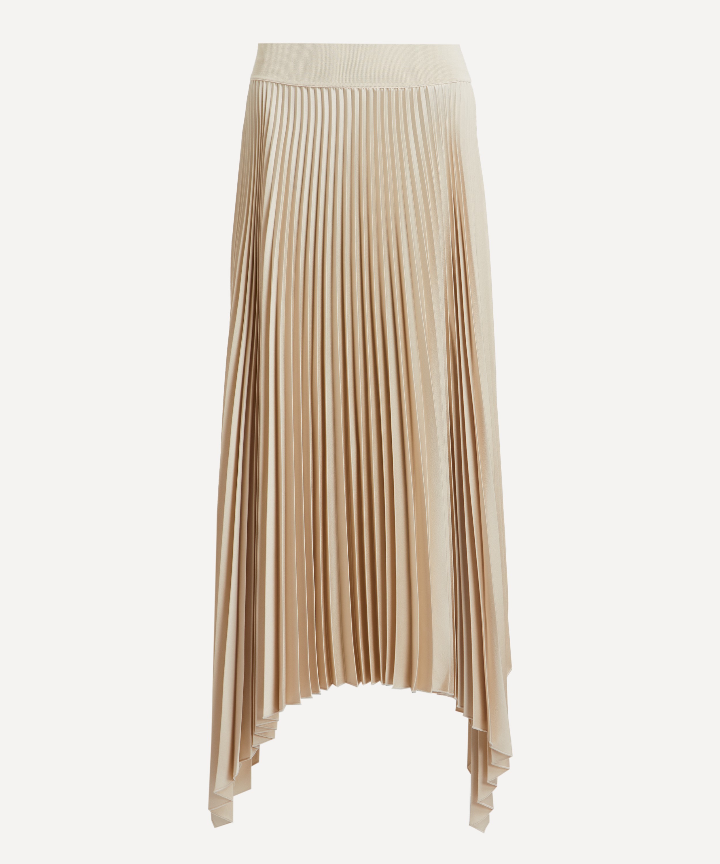 Joseph - Oat Knit Weave Plissé Ade Skirt