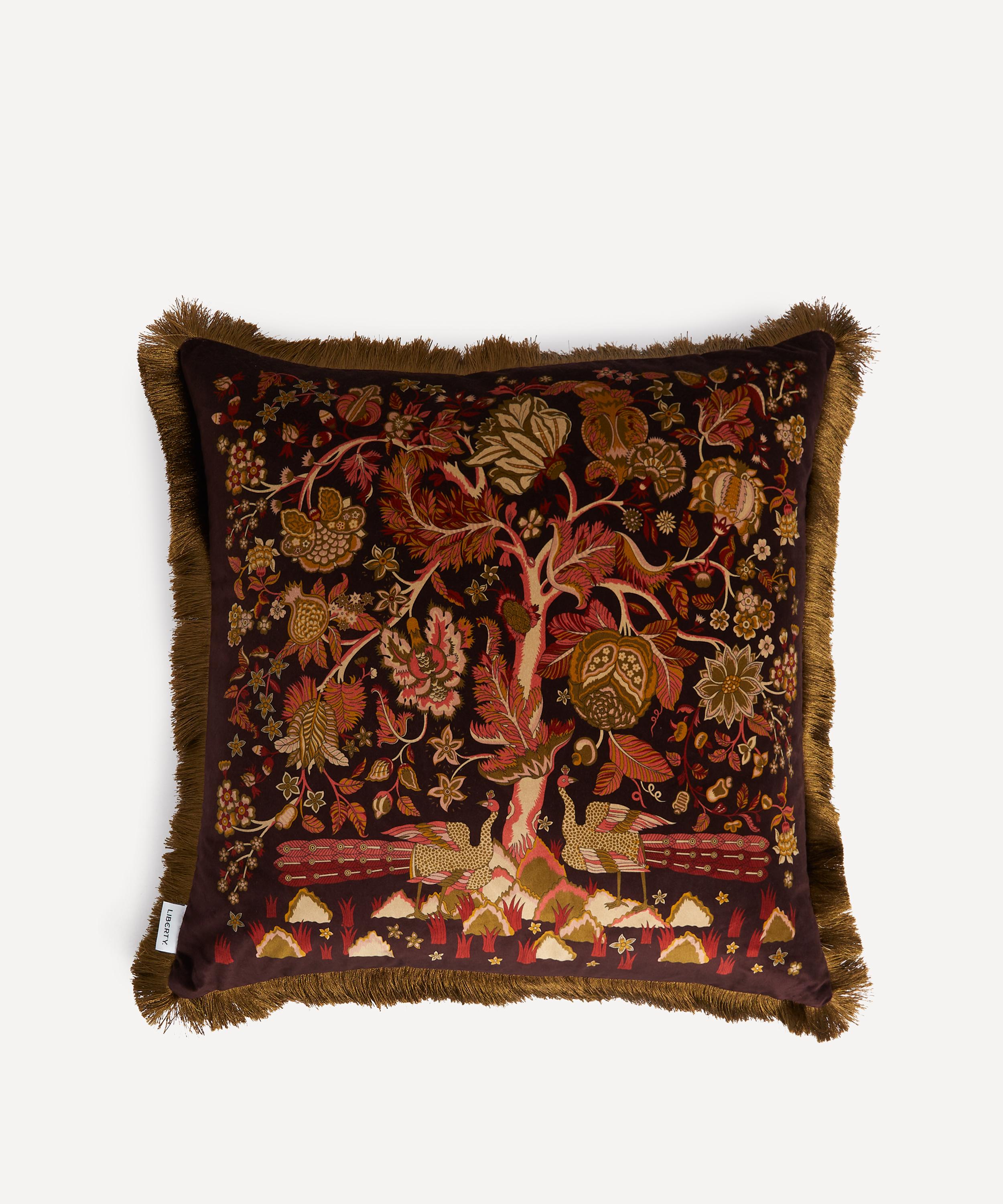 Liberty - Tree of Life Velvet Cushion image number 0