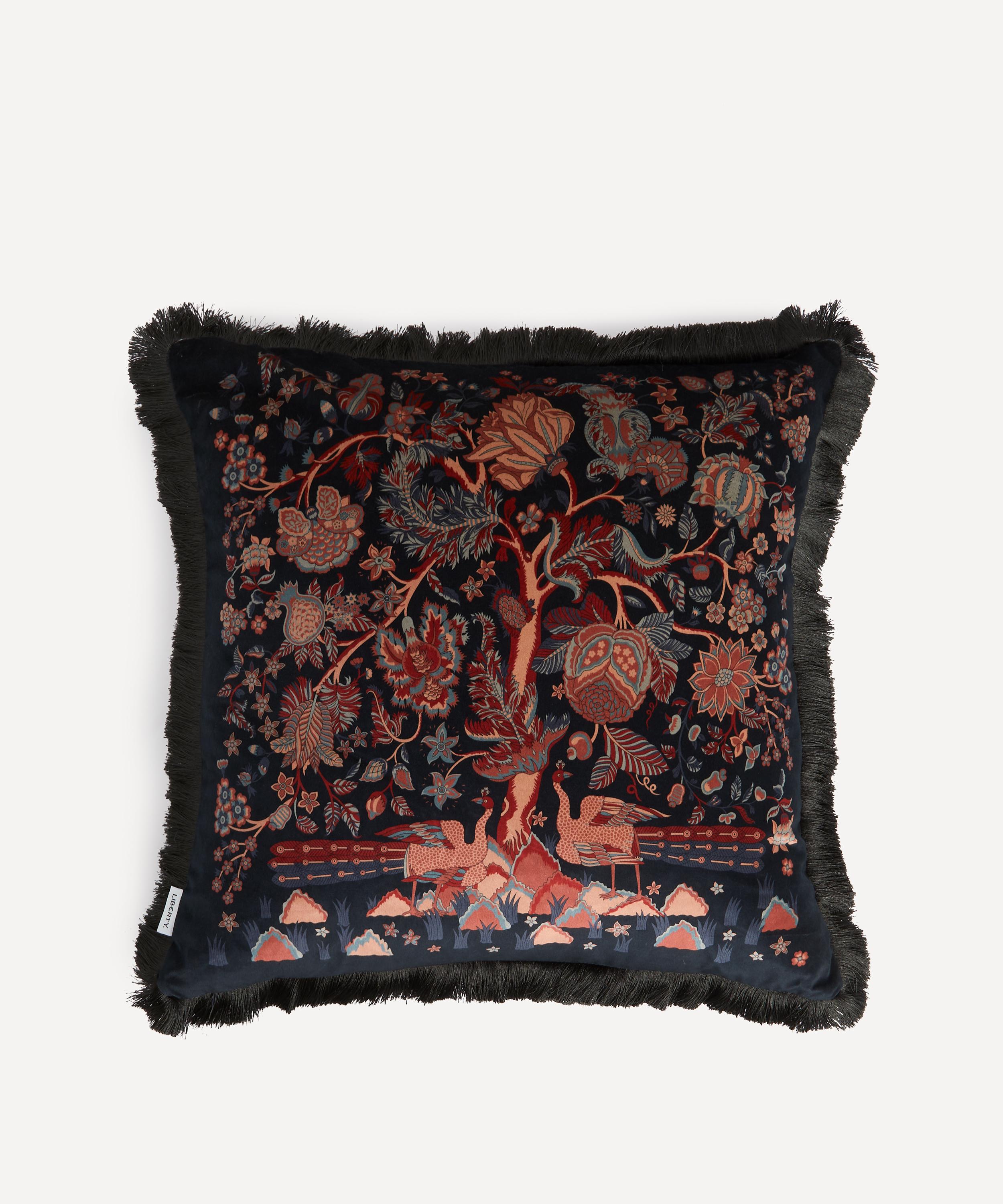 Liberty - Tree of Life Velvet Cushion image number 0