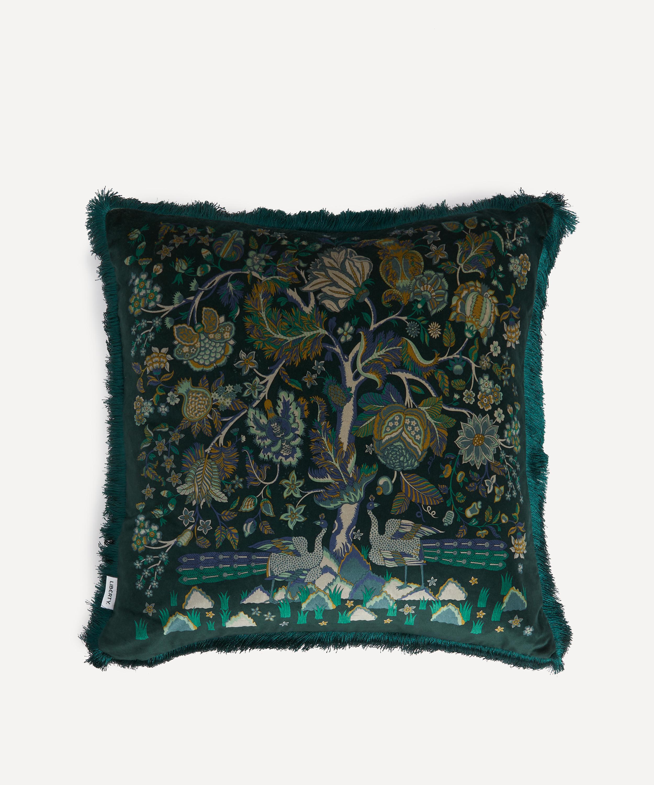 Liberty - Tree of Life Velvet Cushion image number 0