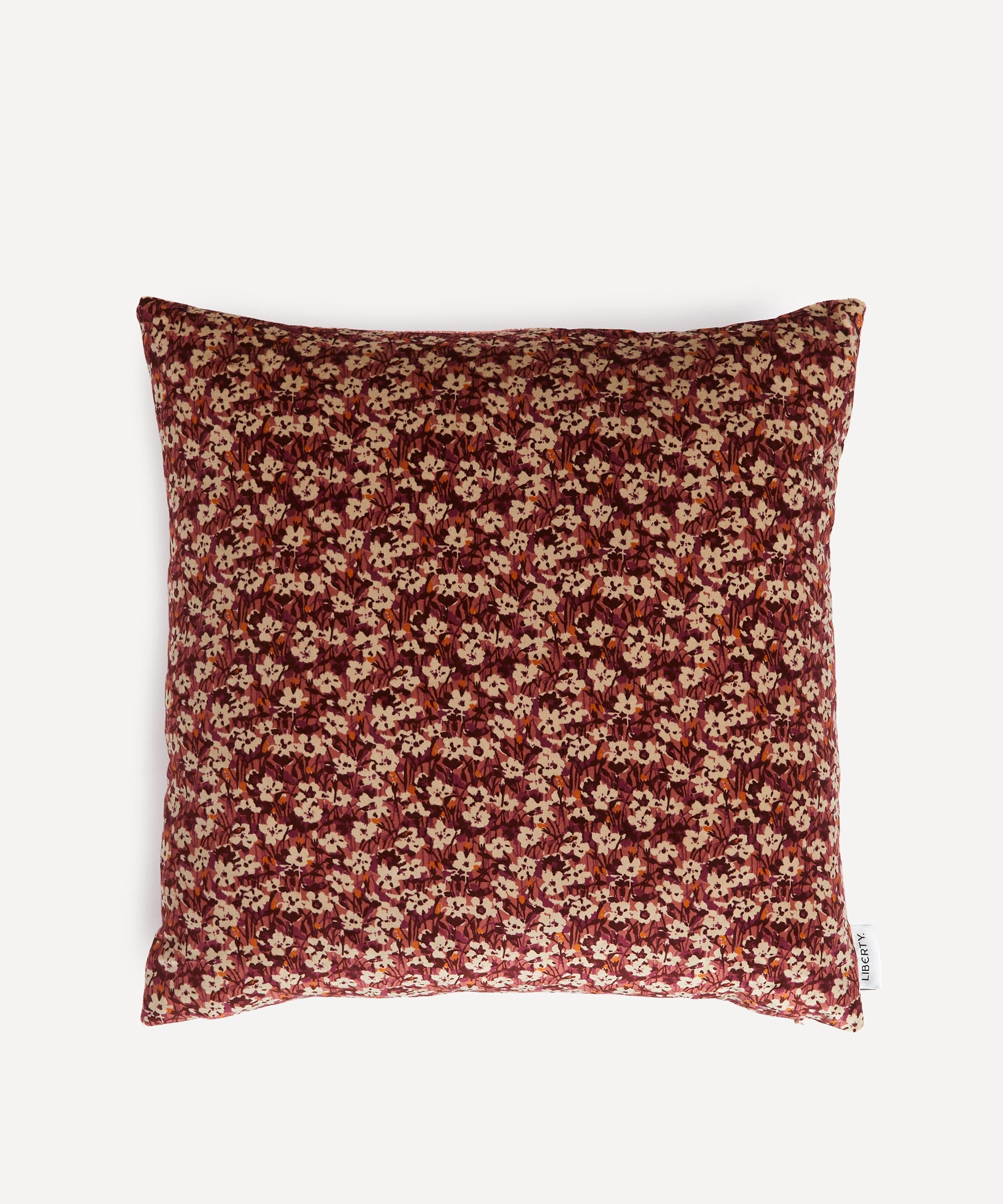 Liberty - All You Need is Love and Liberty Velvet Cushion image number 1