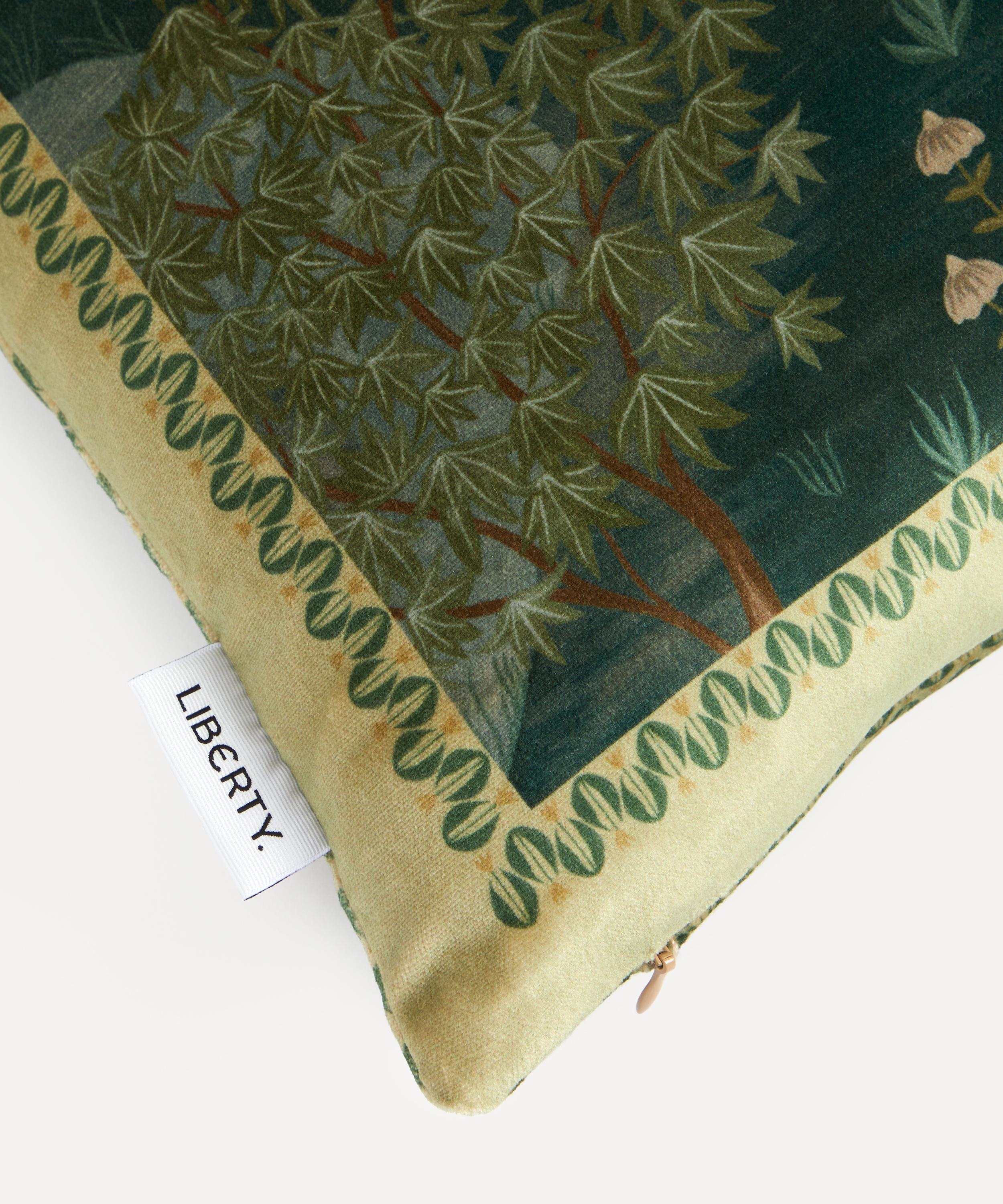 Liberty - Persian Gardens Velvet Cushion image number 2