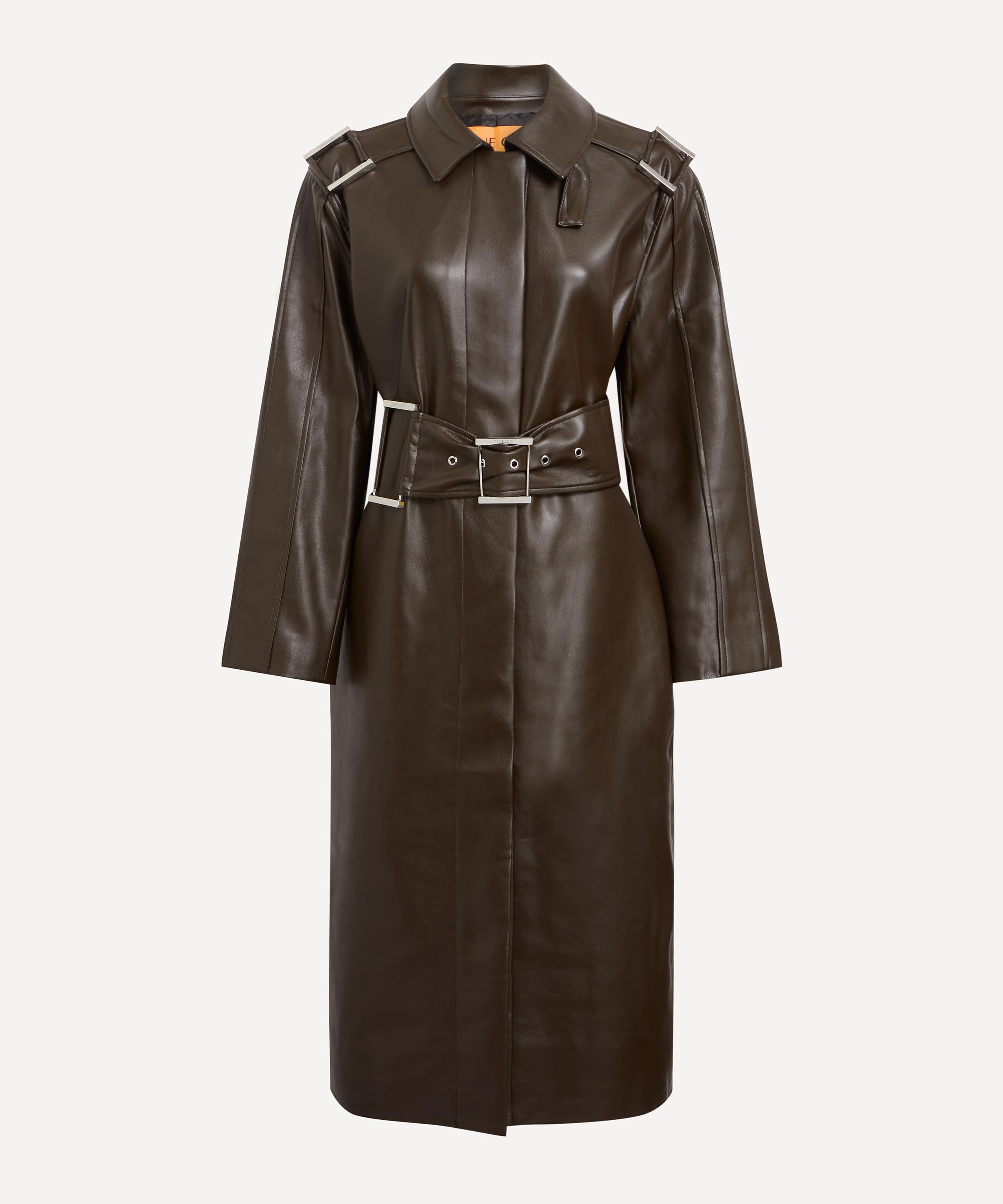 Stine Goya - Oversized Chocolate Trench Coat 