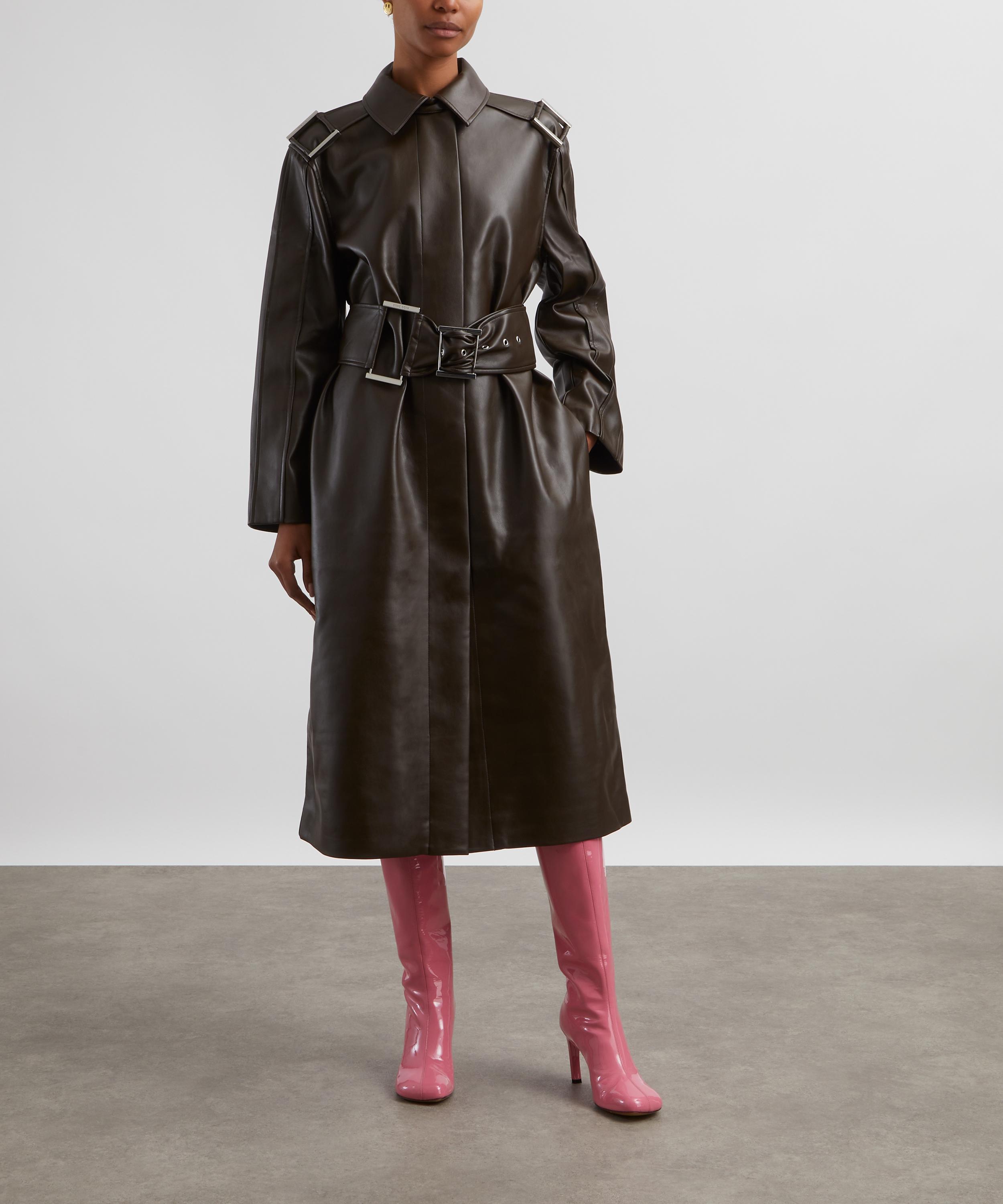 Stine Goya - Oversized Chocolate Trench Coat  image number 1