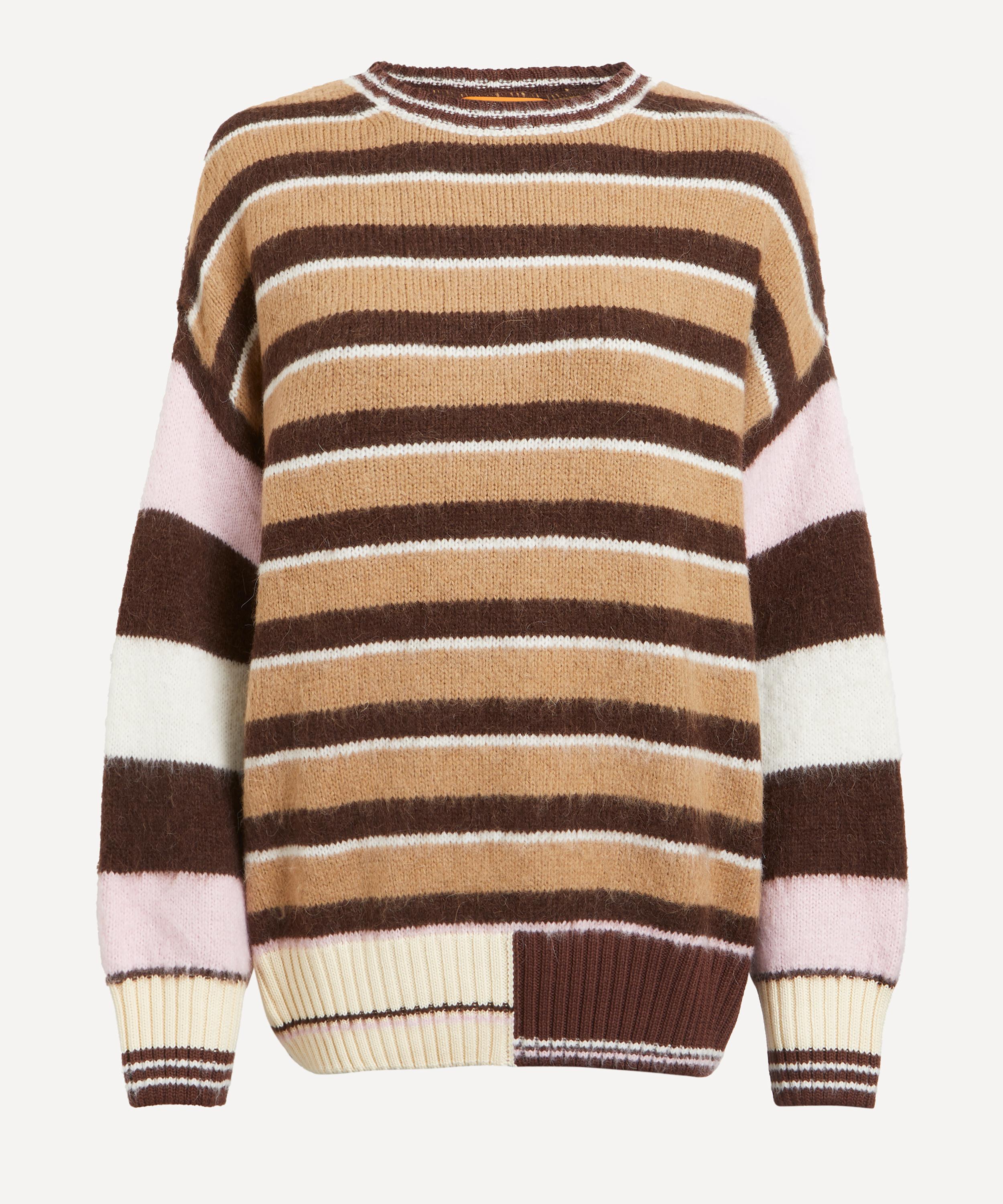 Stine Goya - Long Sleeve Multi Stripes Crew-Neck Jumper image number 0