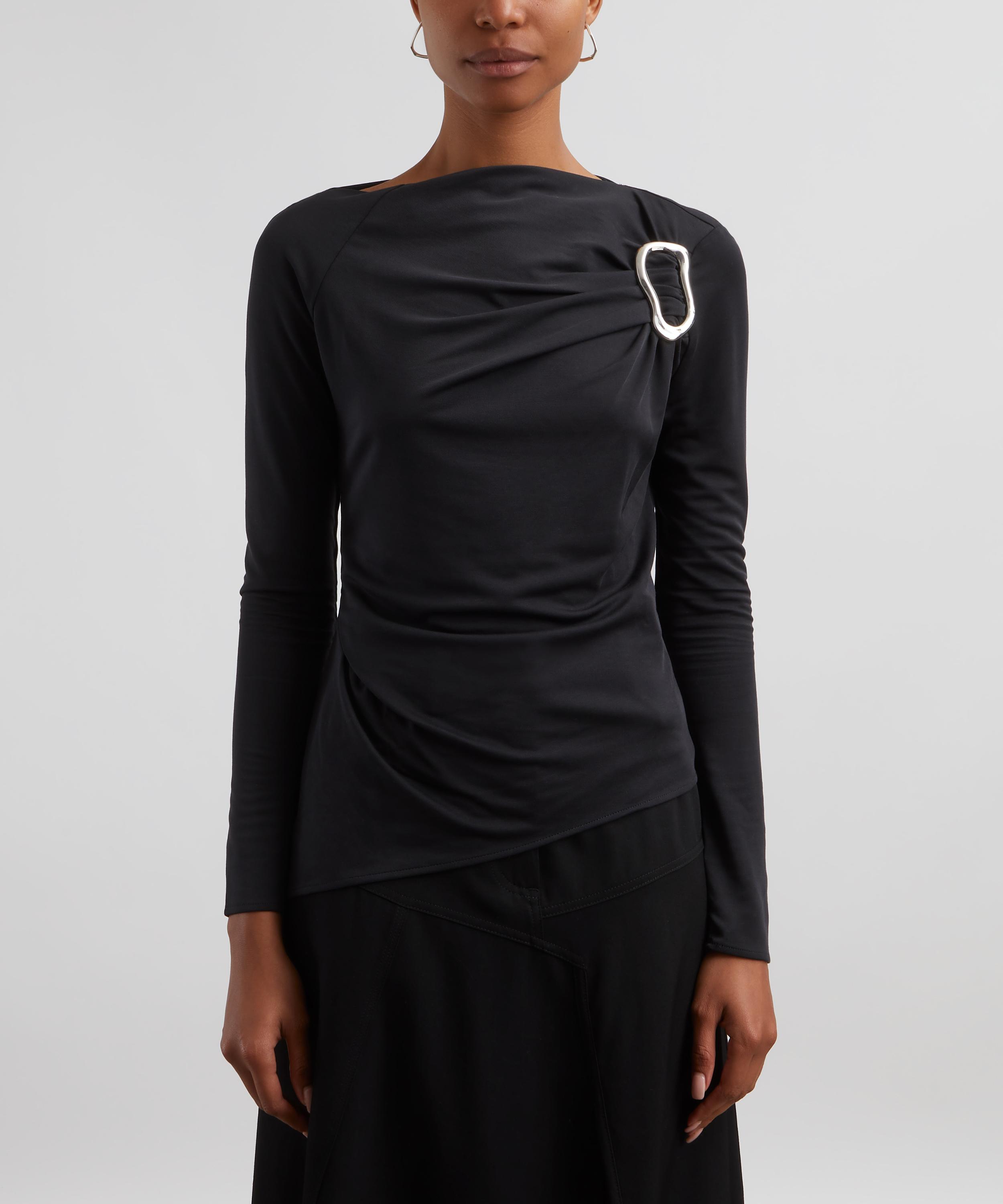 Stine Goya - Long Sleeve Fixed Buckle Top image number 2