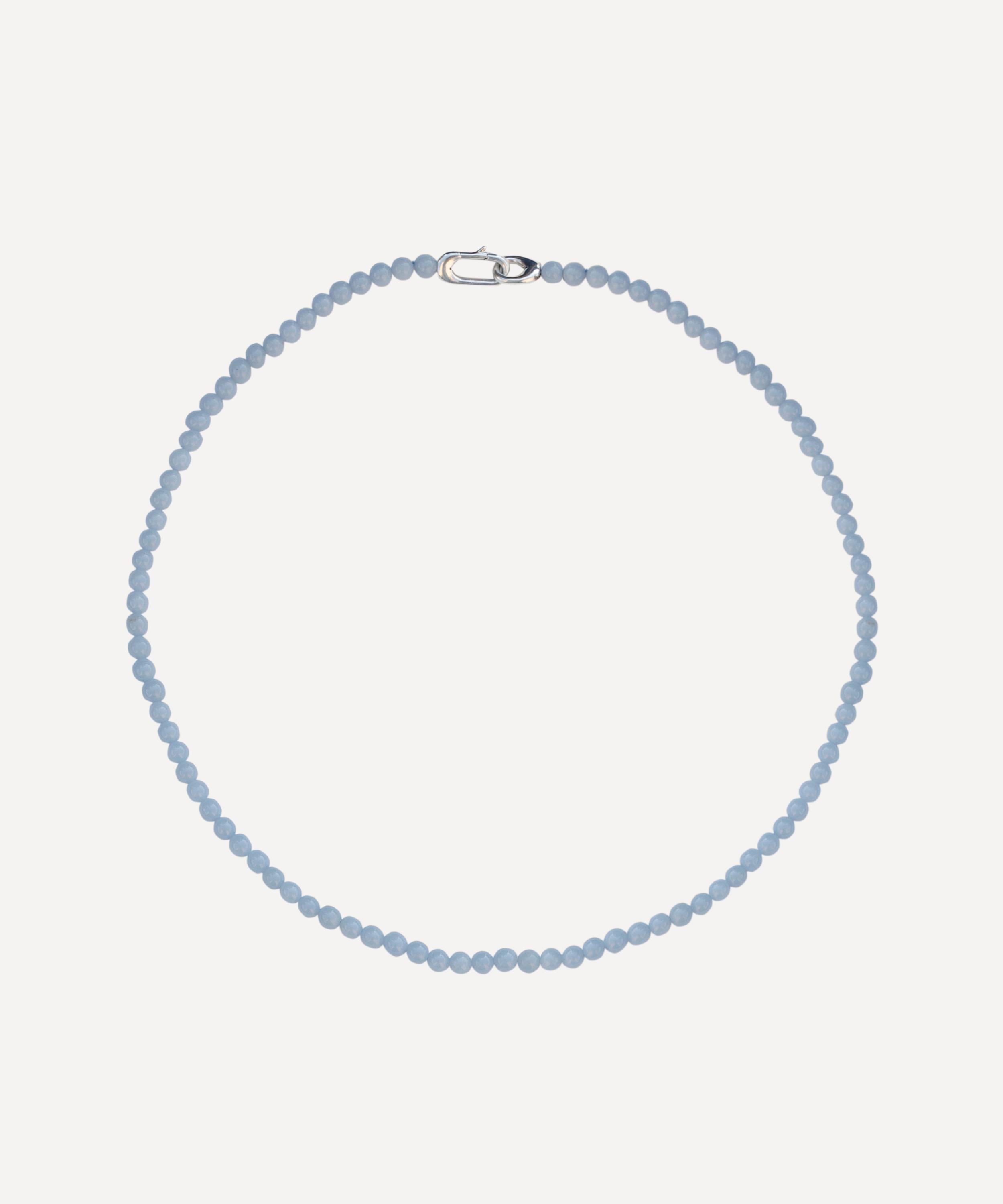 Annika Inez - Sterling Silver Beaded Collar Necklace