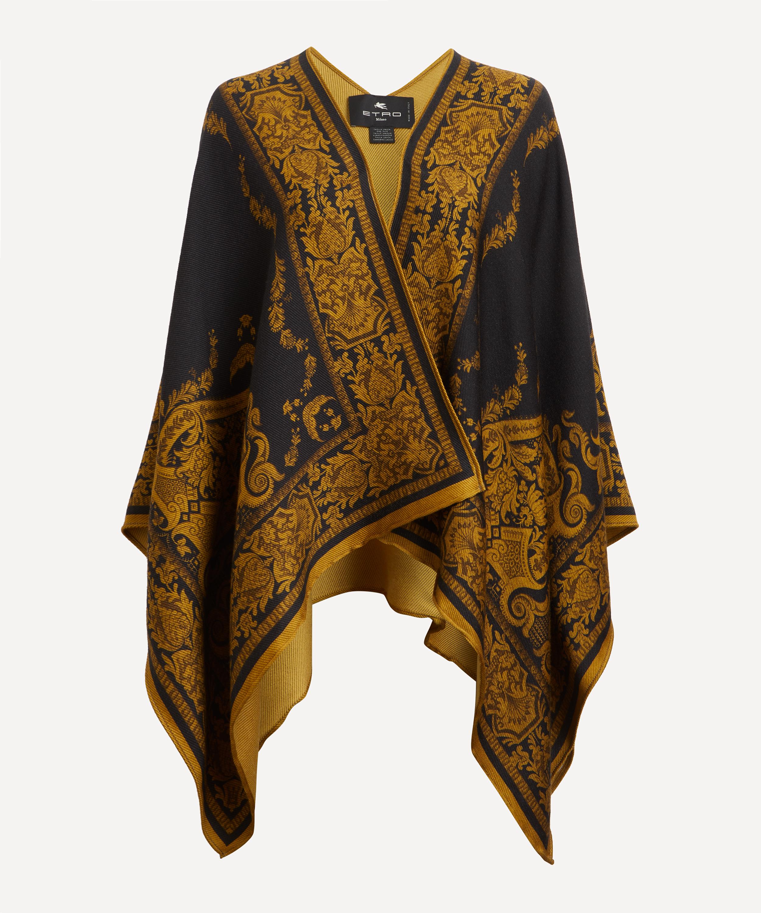ポンチョ・ケープ Etro Paisley Pattern Cape Etro Paisley Cape | Liberty