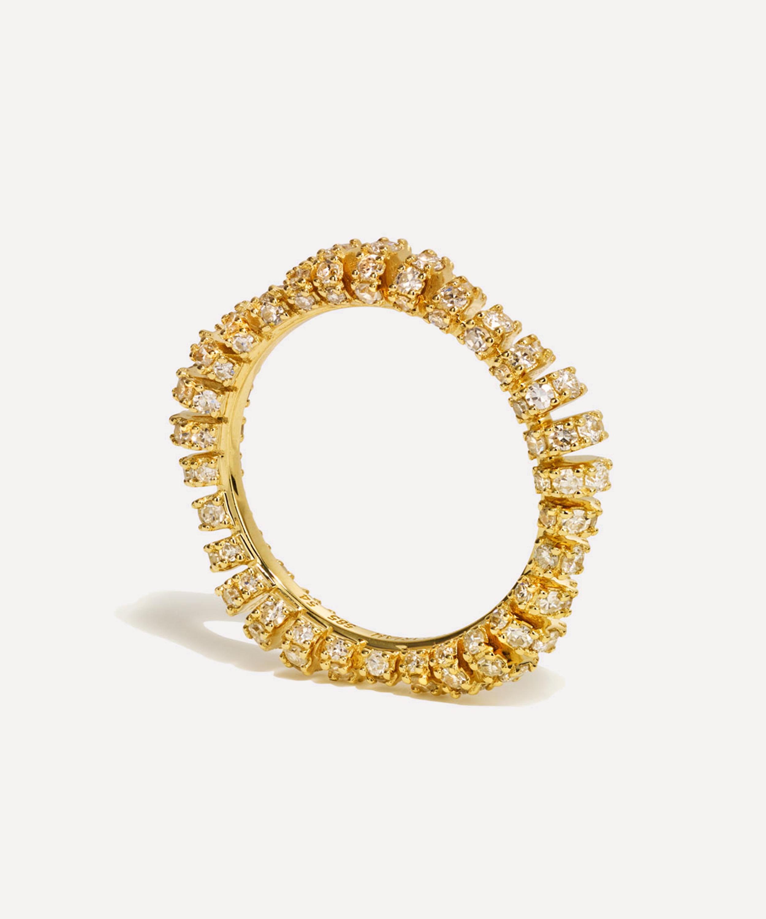 By Pariah - 14ct Gold Helix Ring