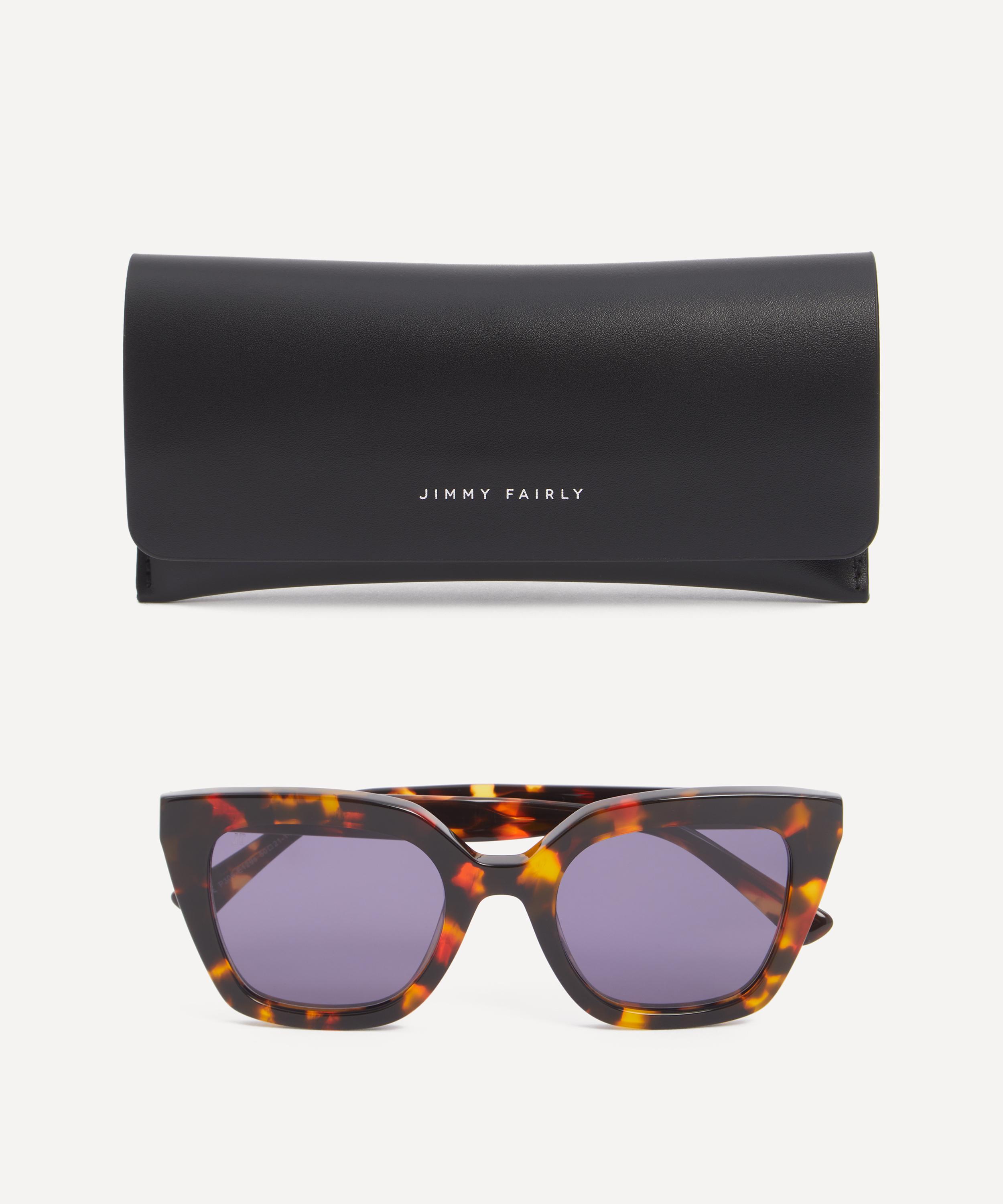 Jimmy Fairly Wind Cat Eye Sunglasses Liberty