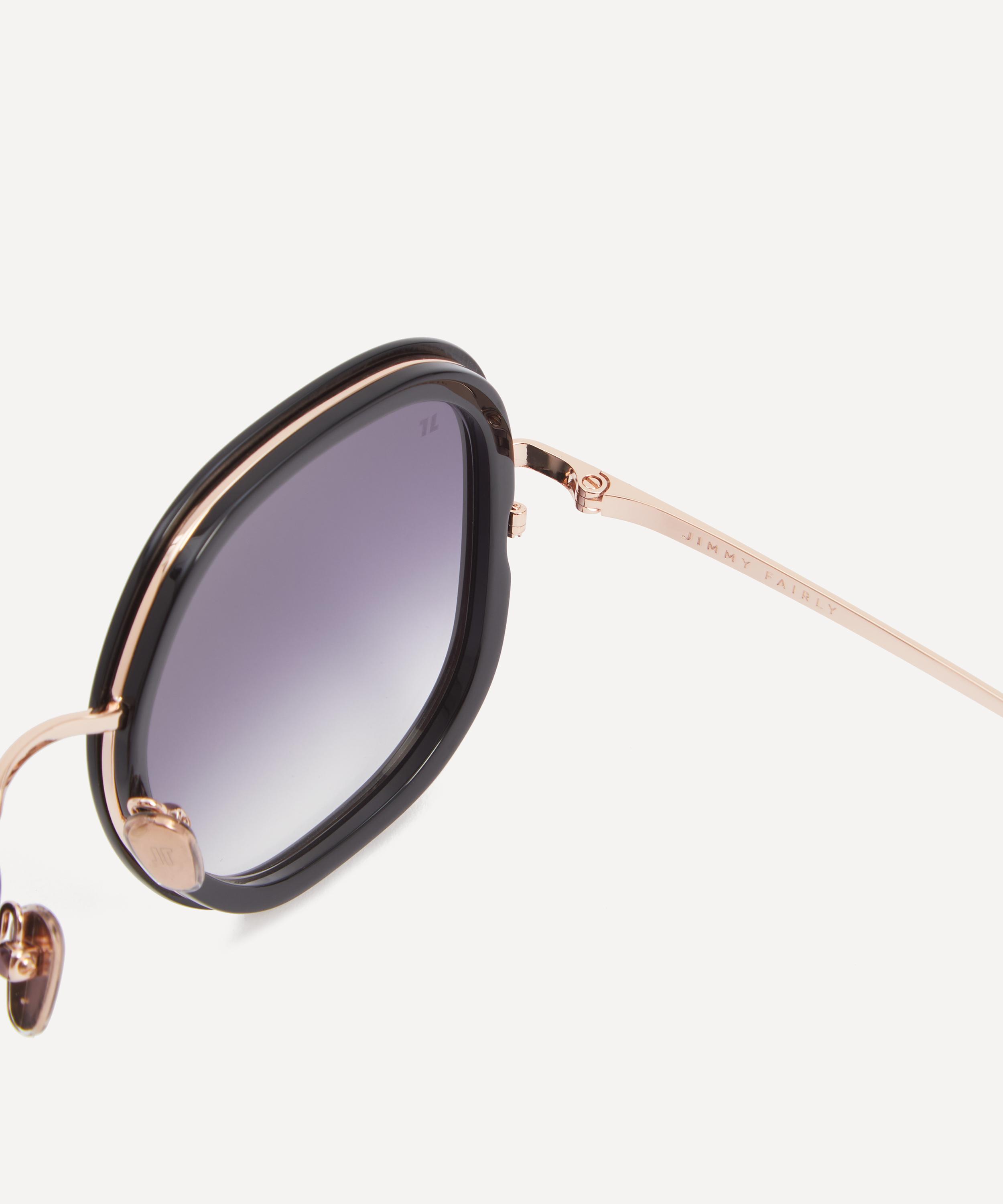 Jimmy Fairly - Blossom Oversized Sunglasses image number 2