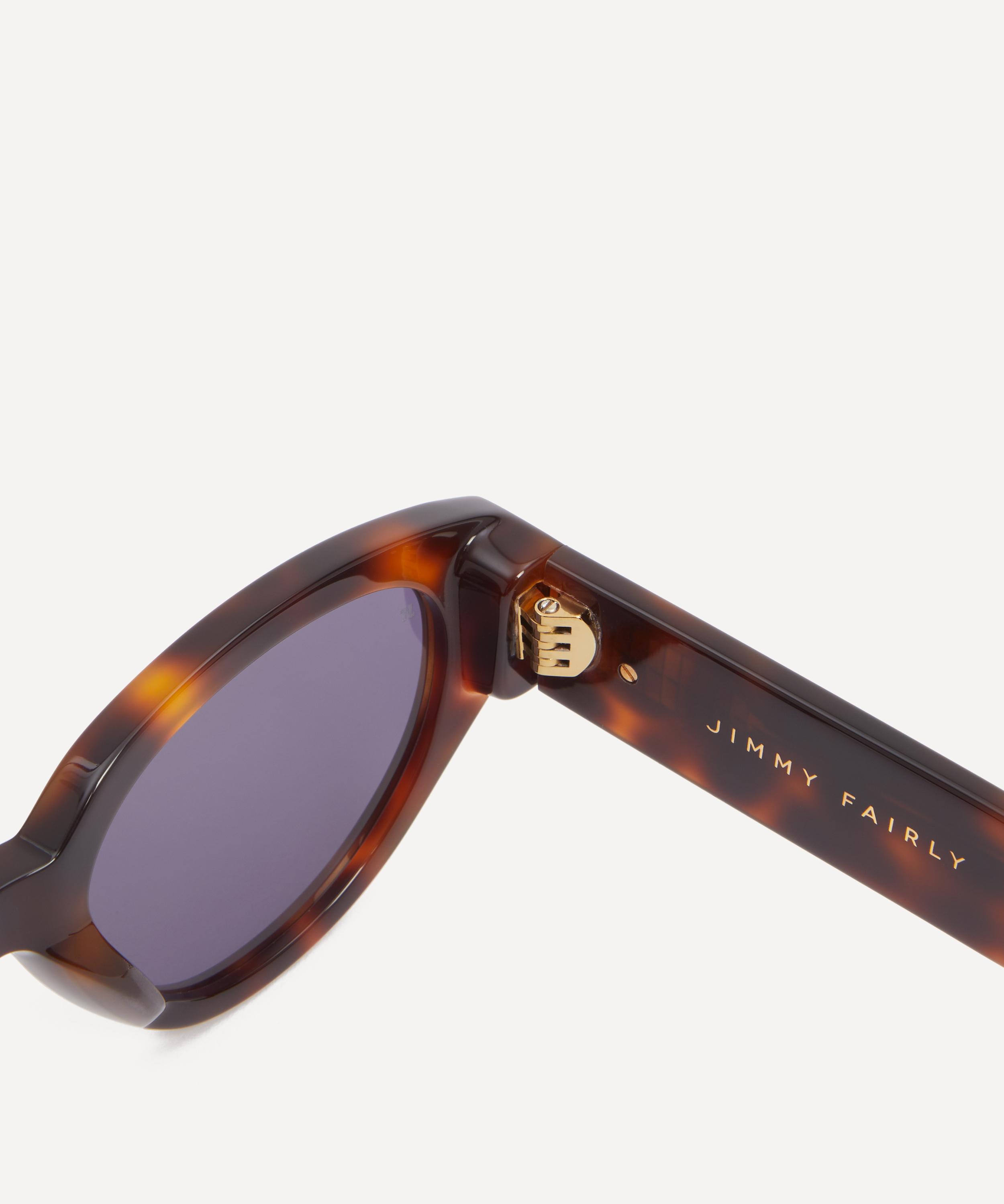 Jimmy Fairly - Meli Oval Sunglasses image number 2