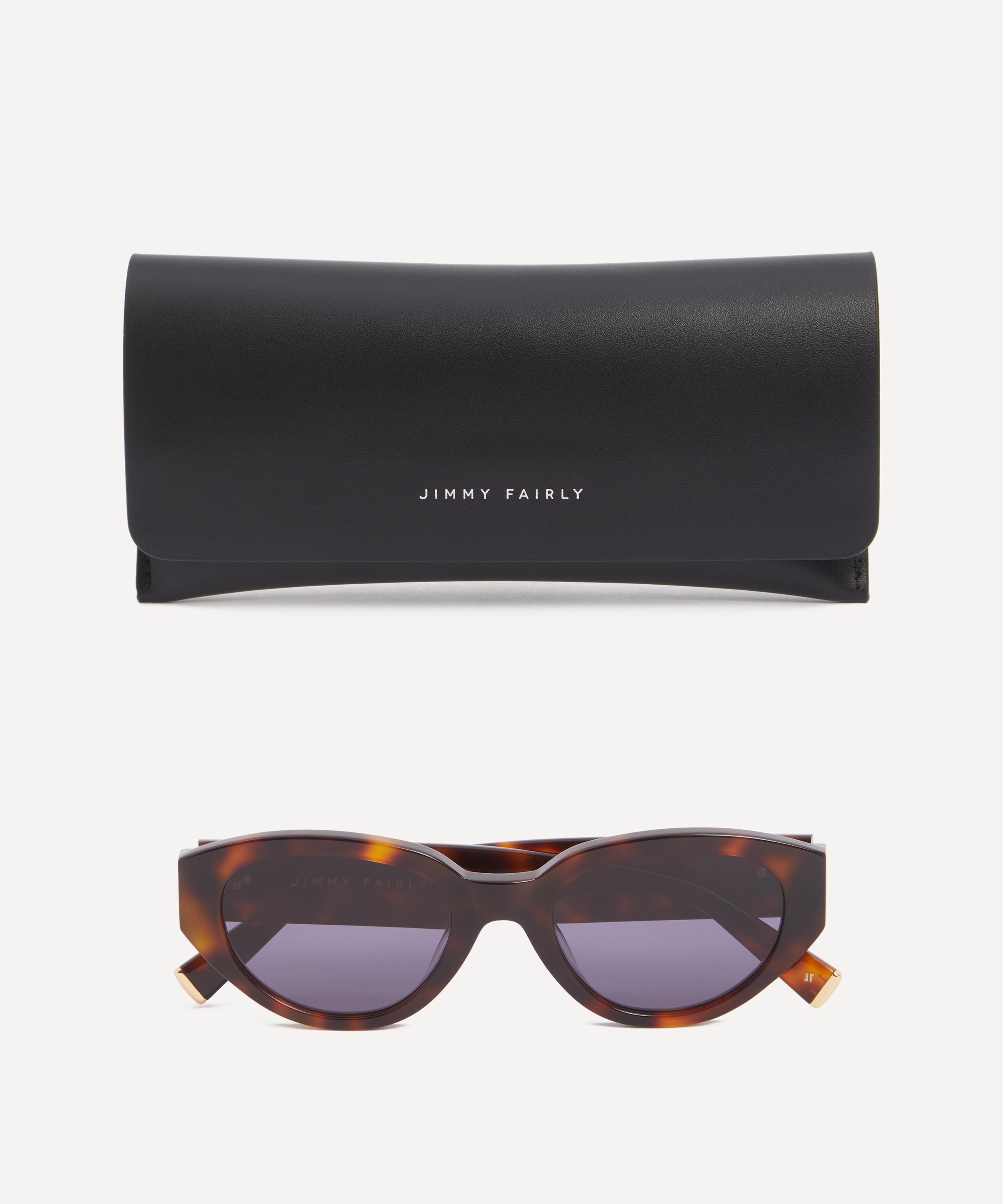 Jimmy Fairly - Meli Oval Sunglasses image number 3