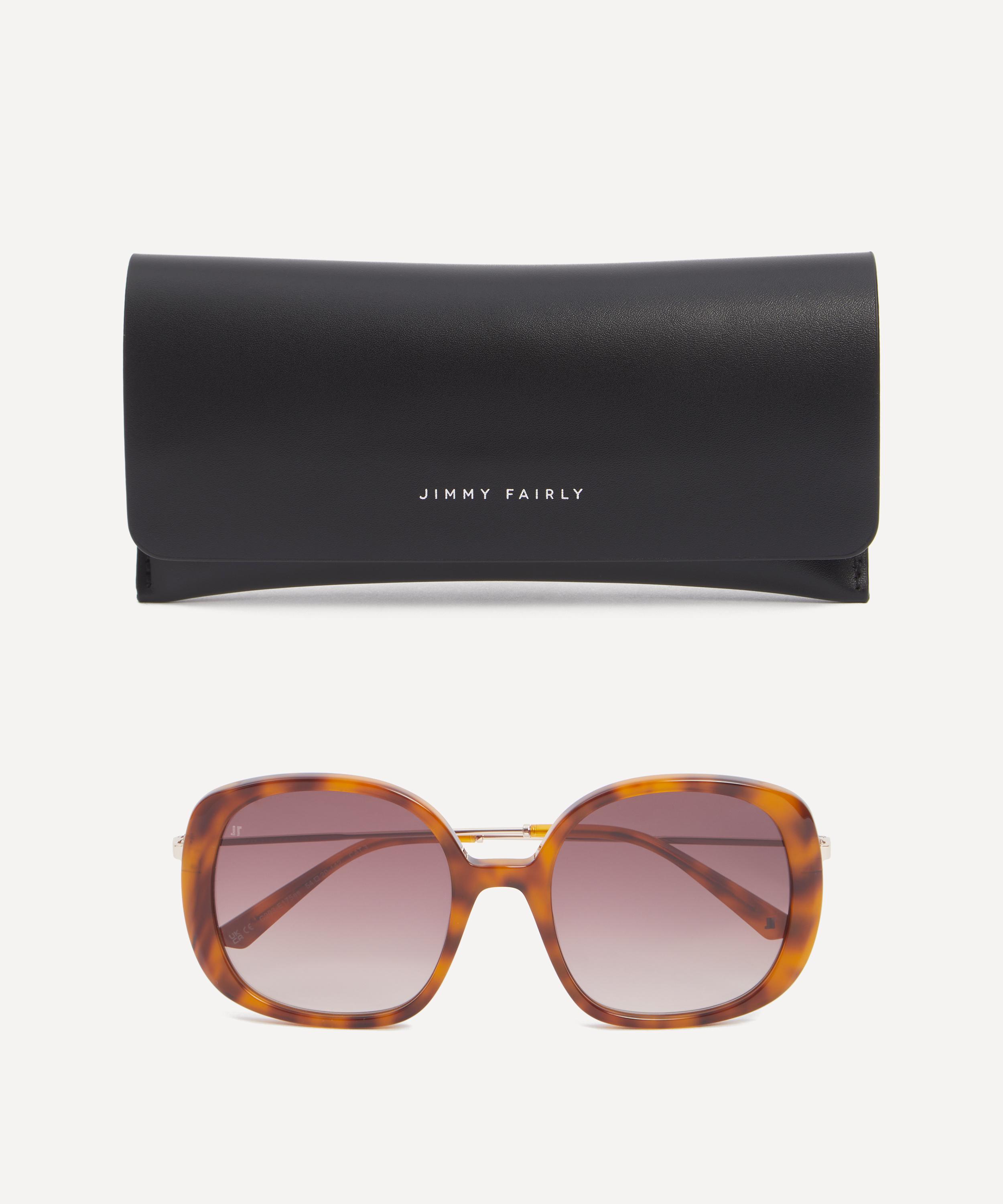 Jimmy Fairly - Marilu Square Sunglasses image number 3