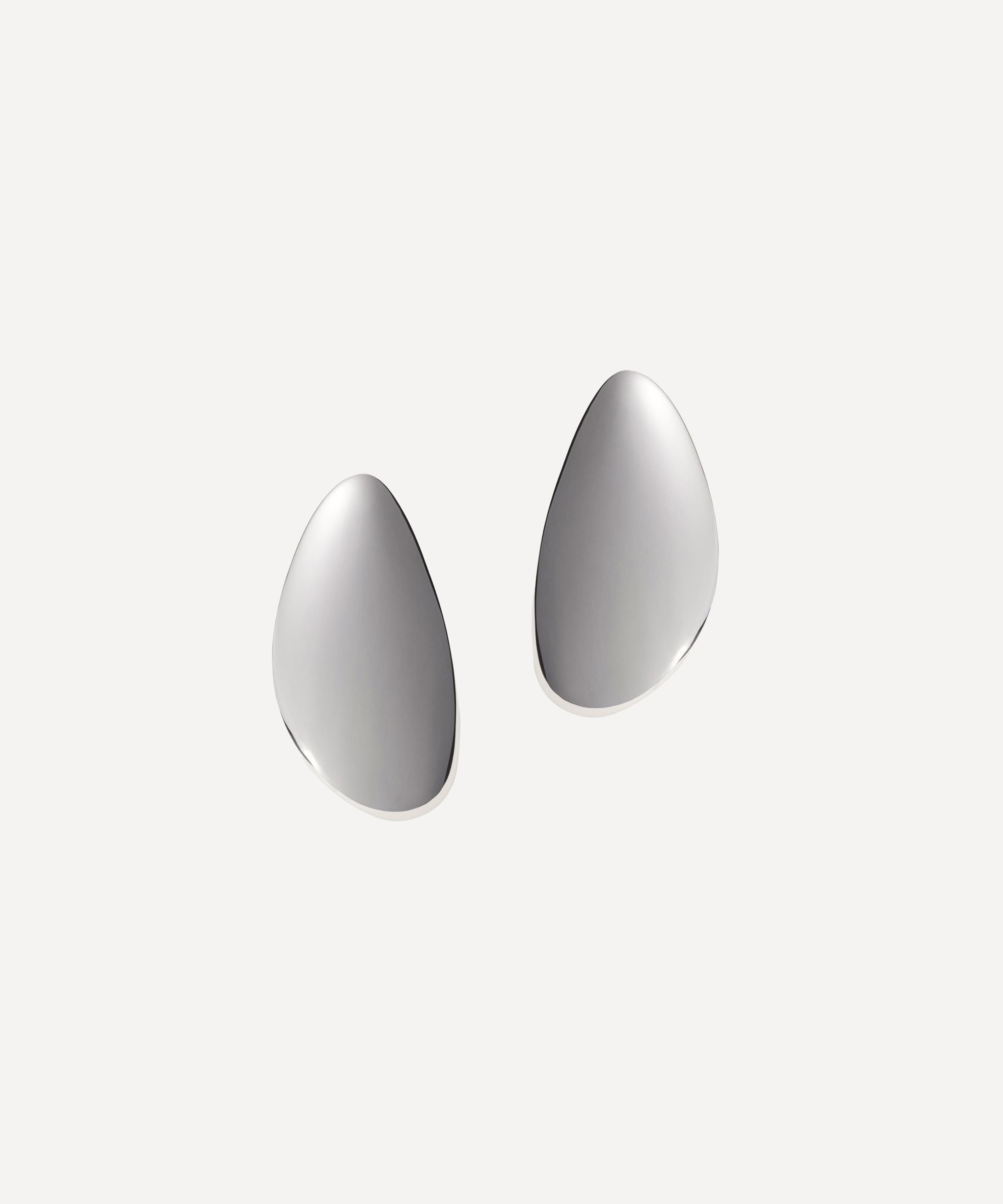 By Pariah - Sterling Silver Sculptural Stud Earrings image number 0