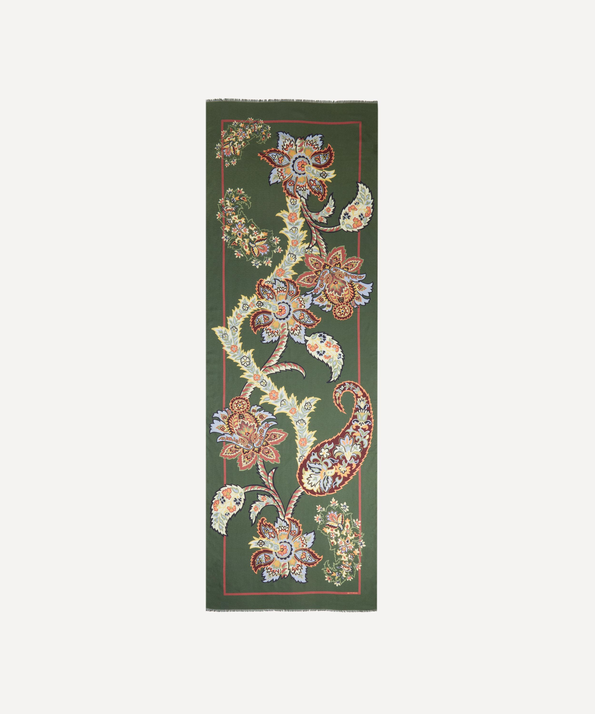 Etro - Paisley Jacquard Scarf image number 0