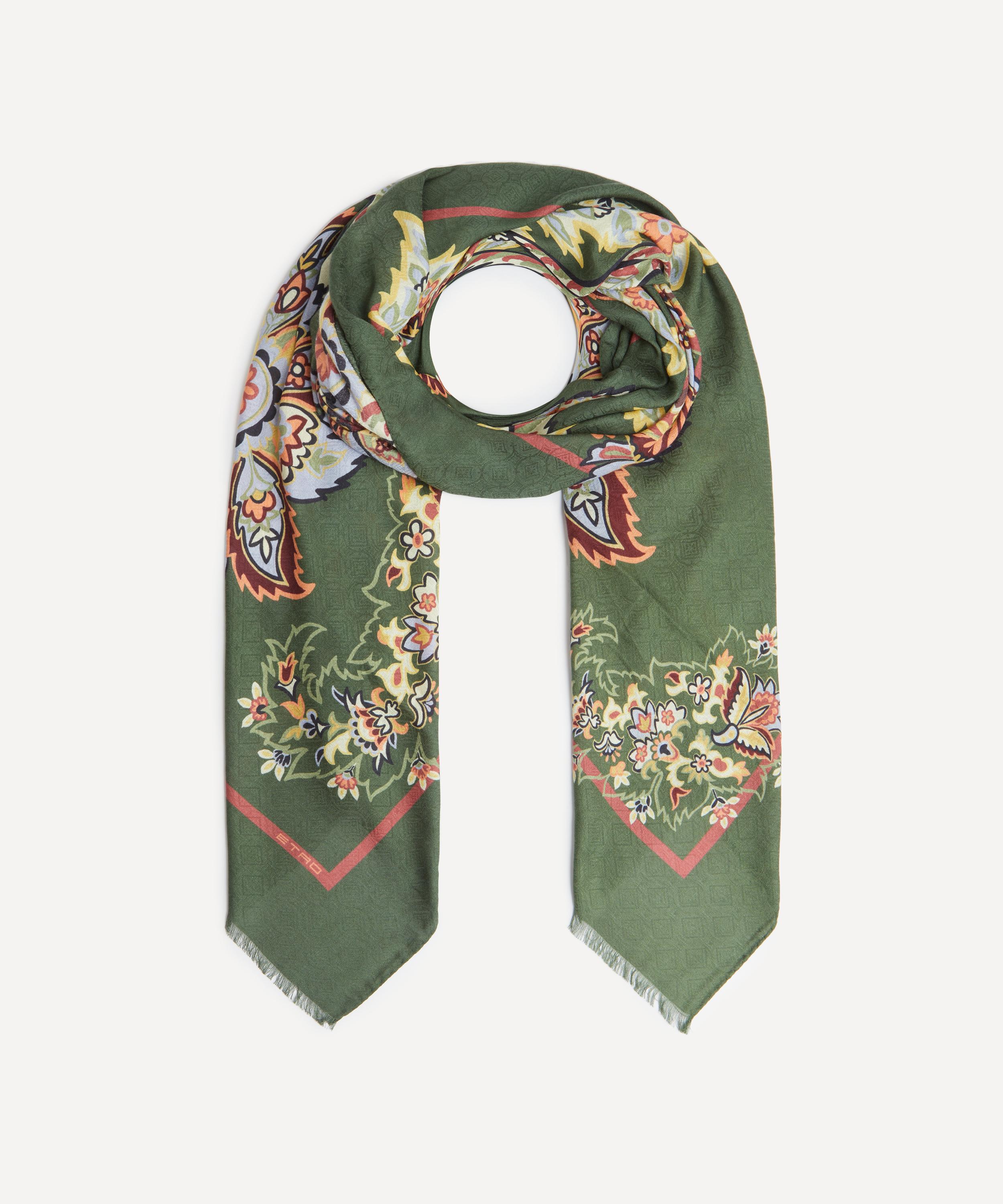 Etro - Paisley Jacquard Scarf image number 1
