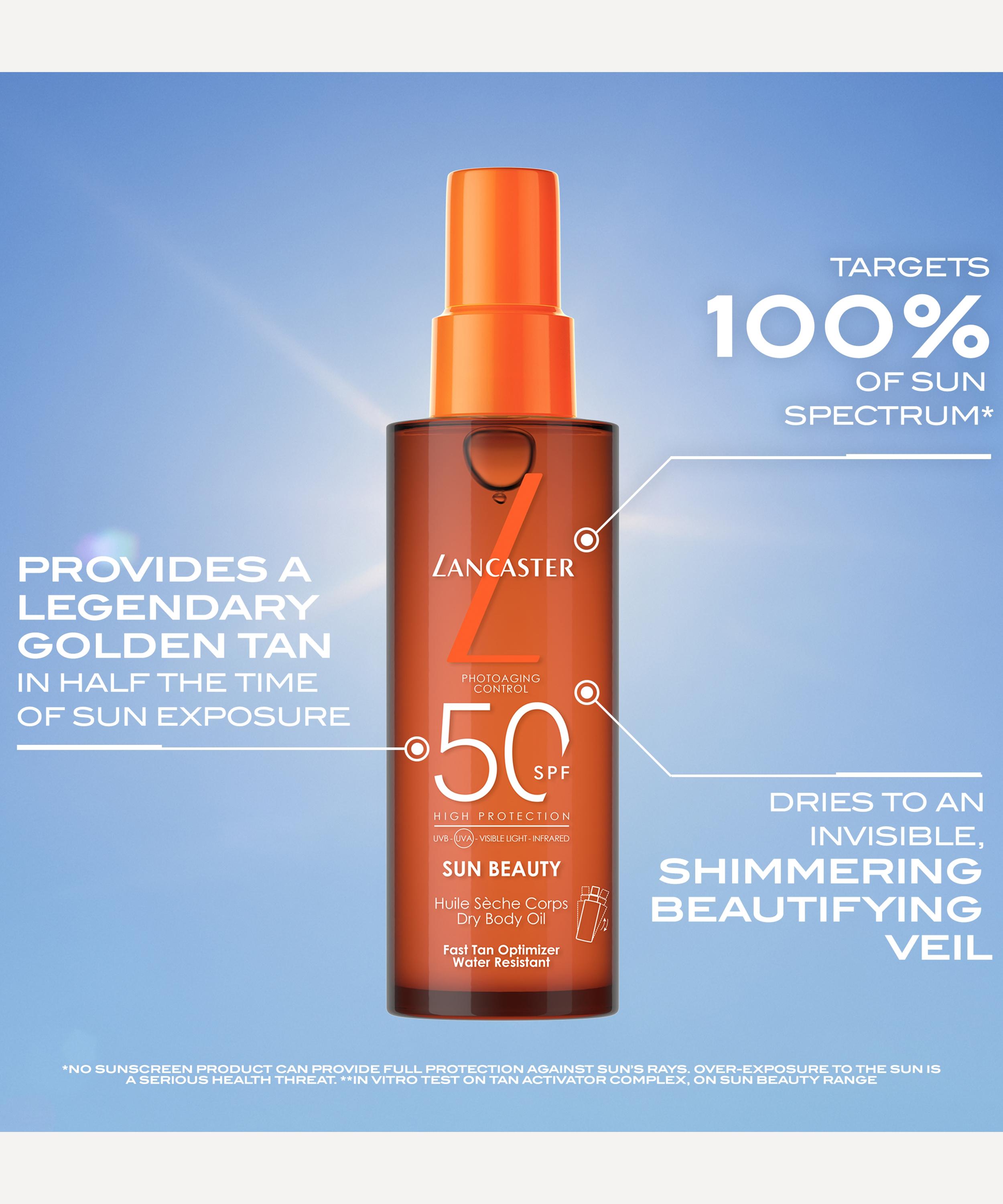 Lancaster - Sun Beauty Fast Tan Optimiser Satin Dry Oil SPF50 150ml image number 1