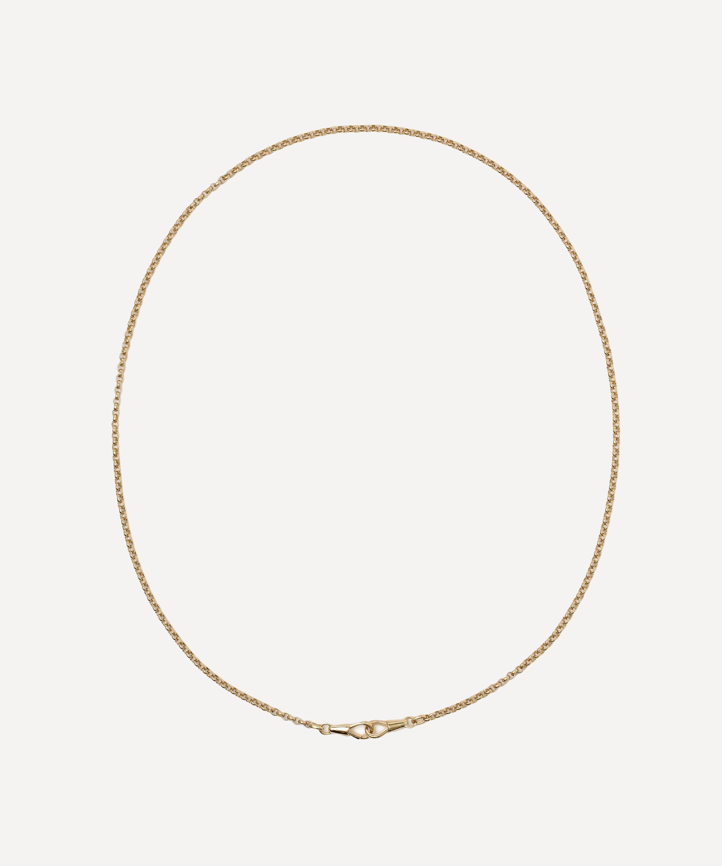 Otiumberg - 14ct Gold-Plated Vermeil Silver Mini Locked Necklace image number 0