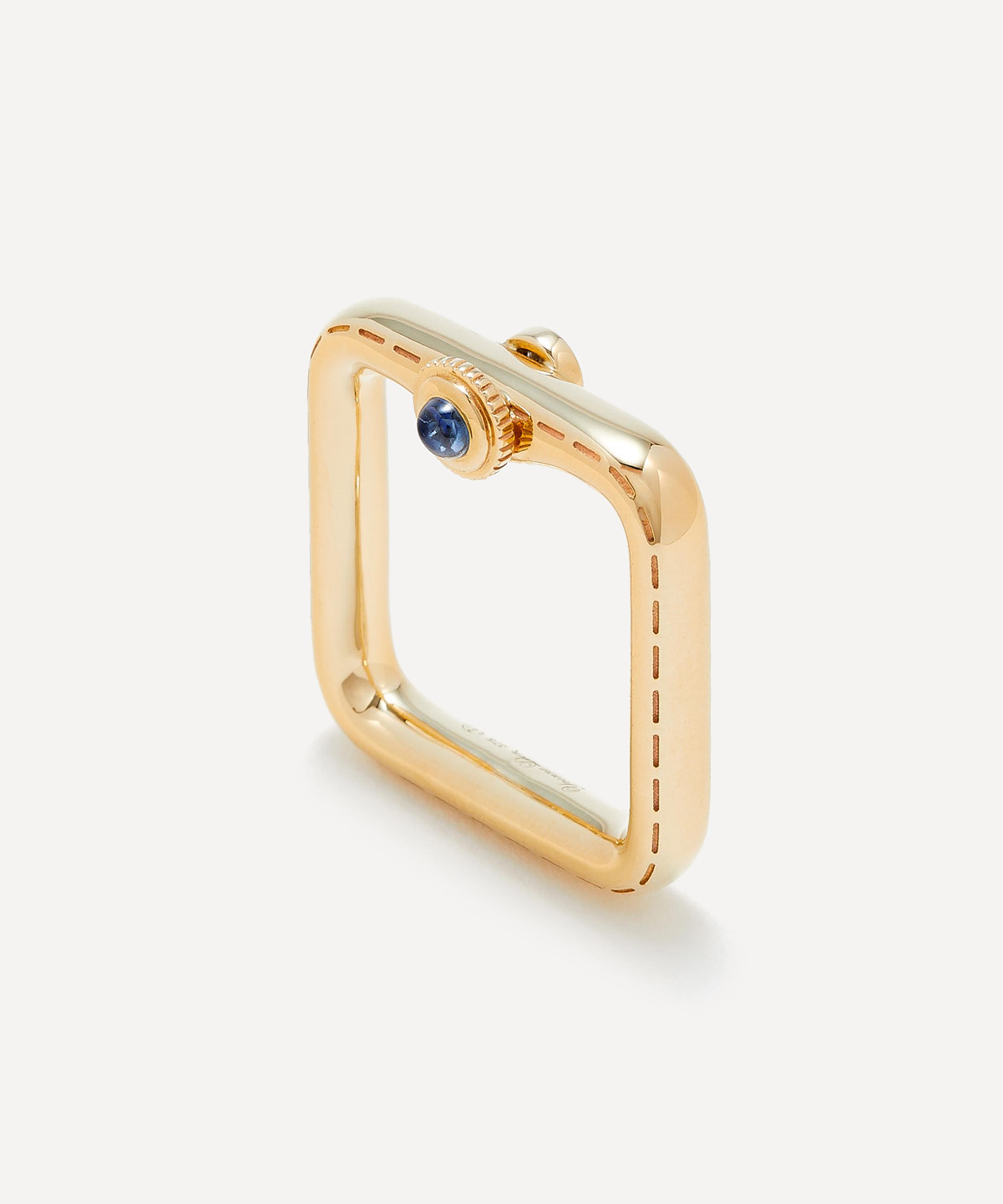 Yvonne Léon - 9ct Gold Blue Sapphire Ring