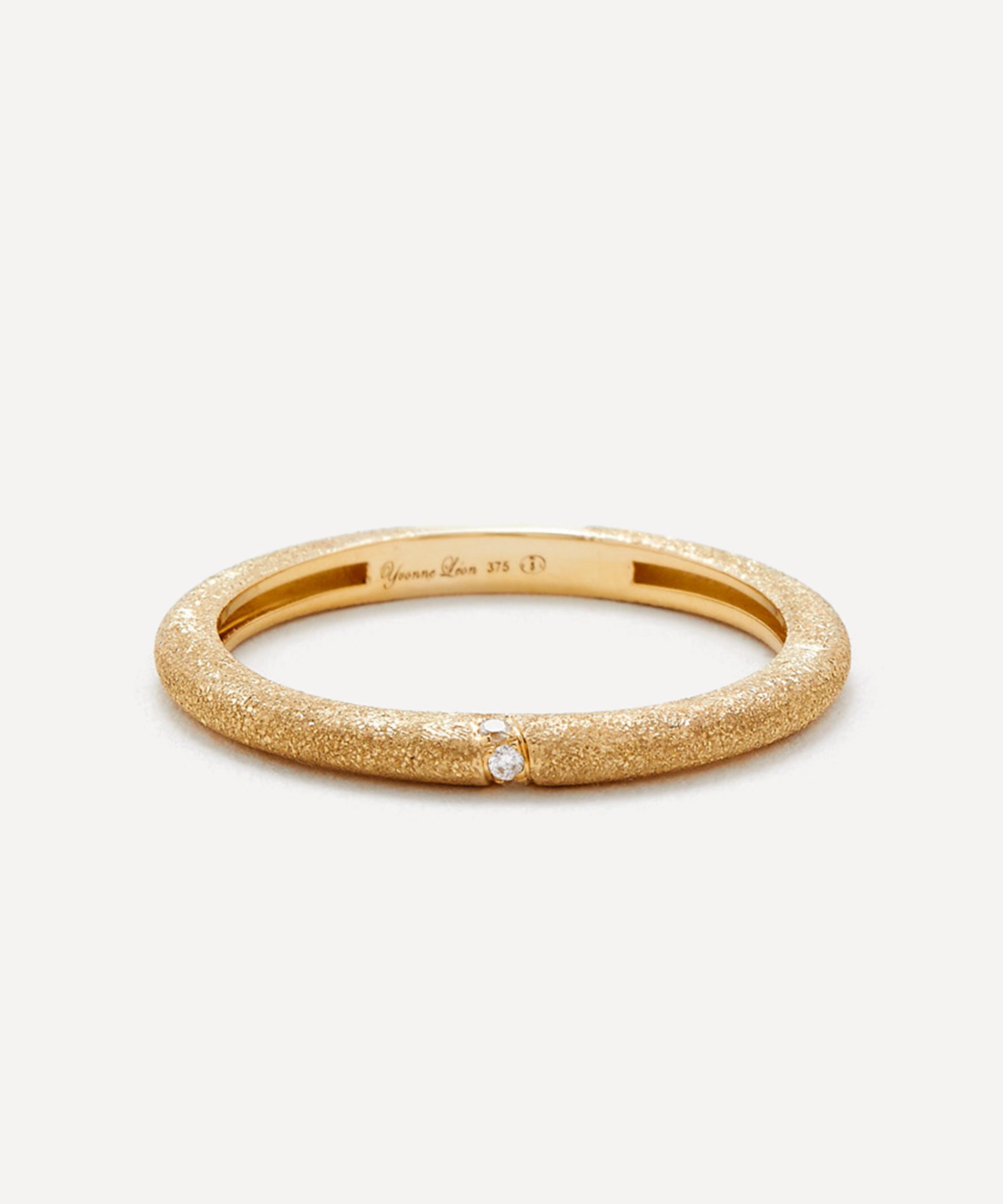 Yvonne Léon - 9ct Gold Alliance Mini Diamond Ring