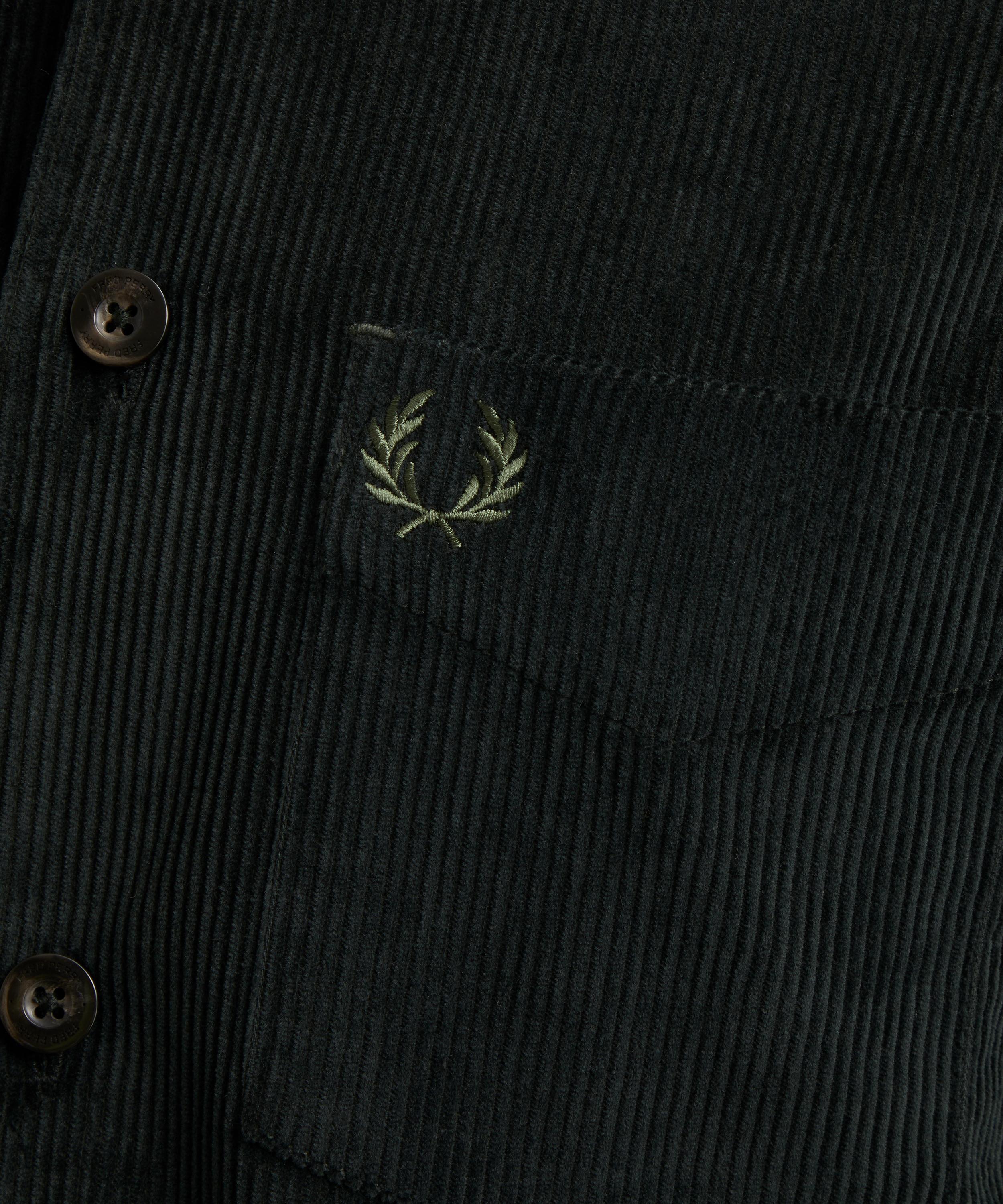 Fleece Overshirt - Hunting Green / Champagne / Champagne