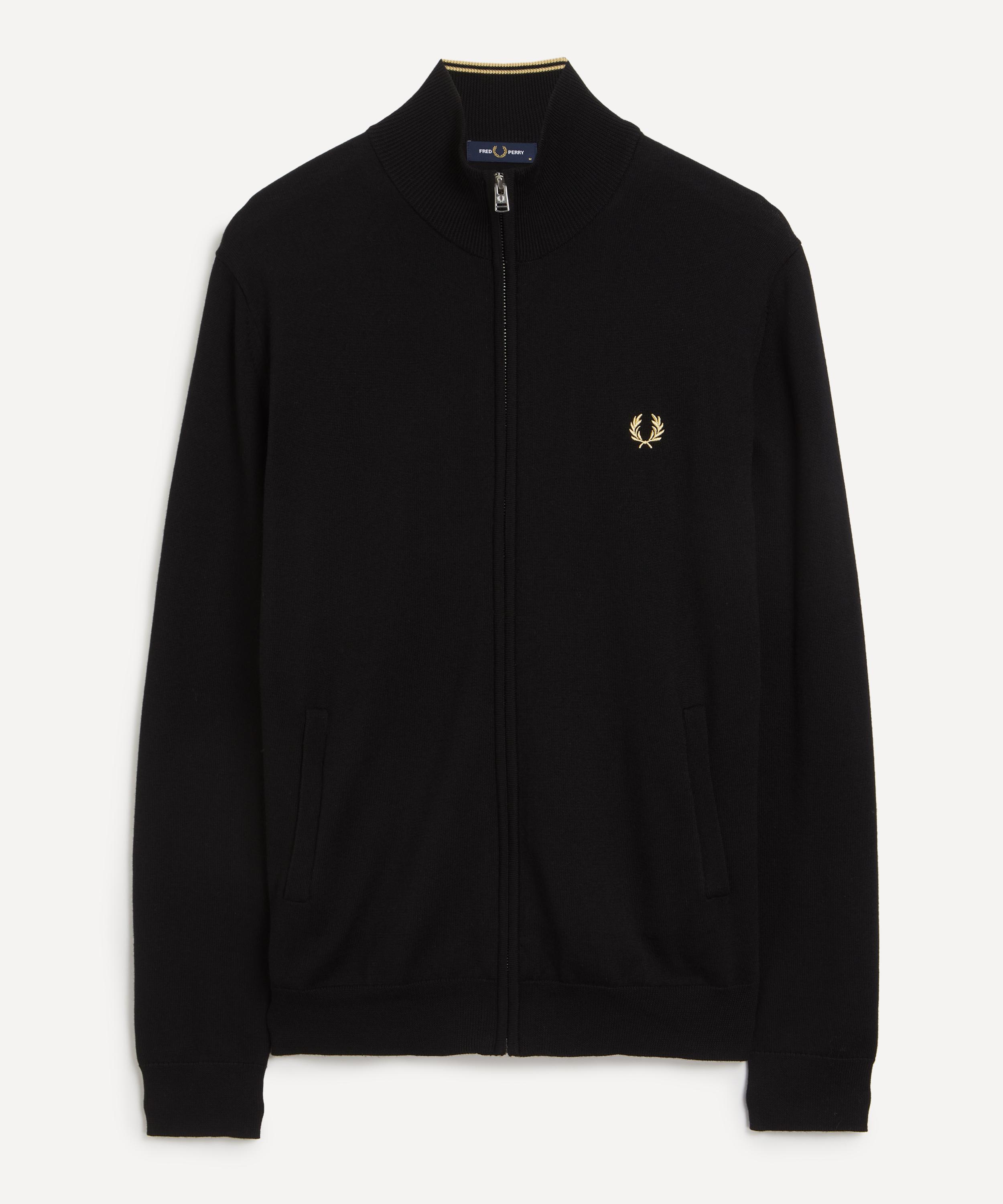 Fred Perry - Logo Embroidered Zip-Up Cardigan image number 0