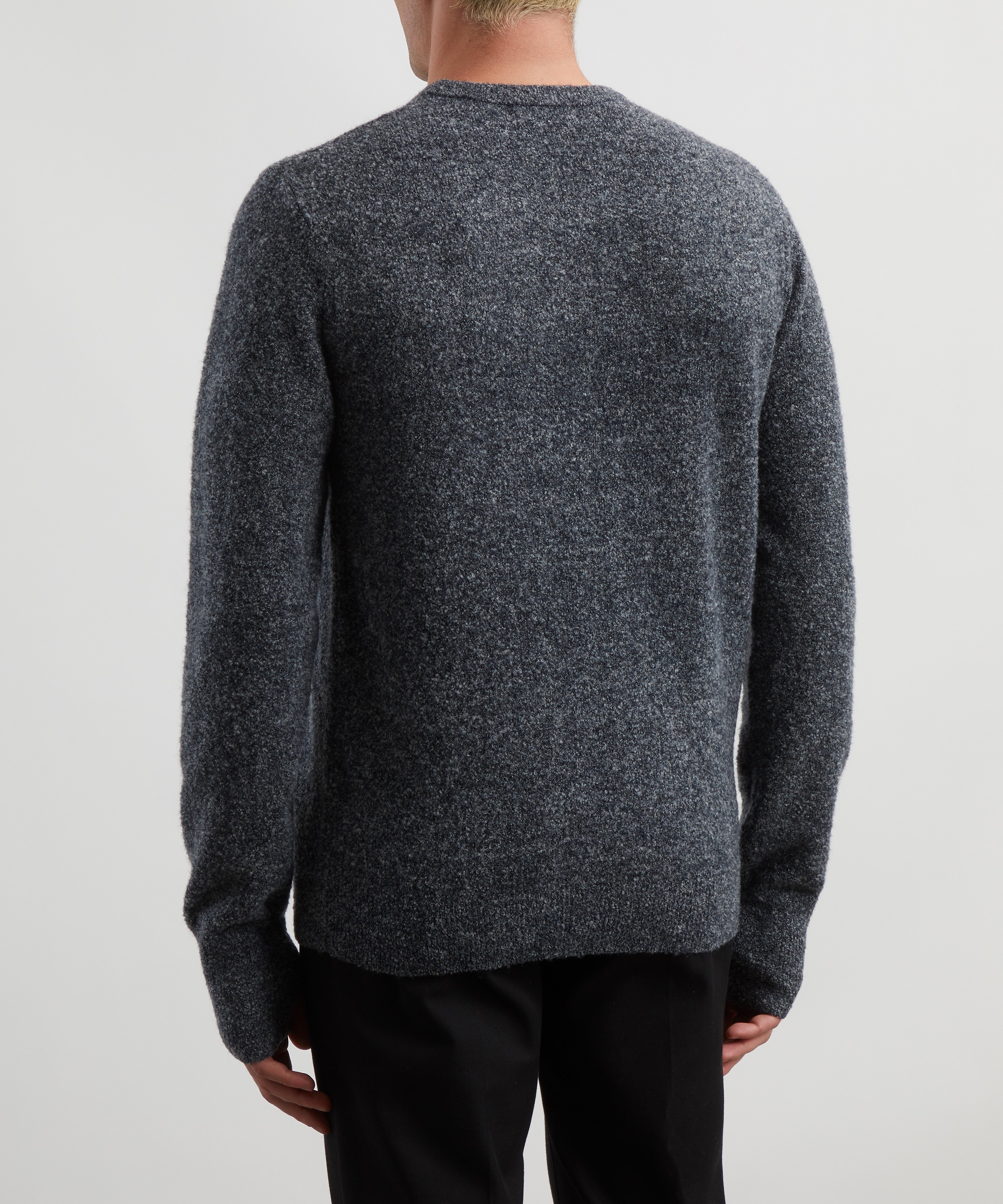 Fred Perry - Bouclé Knit Crew Neck Sweater image number 3