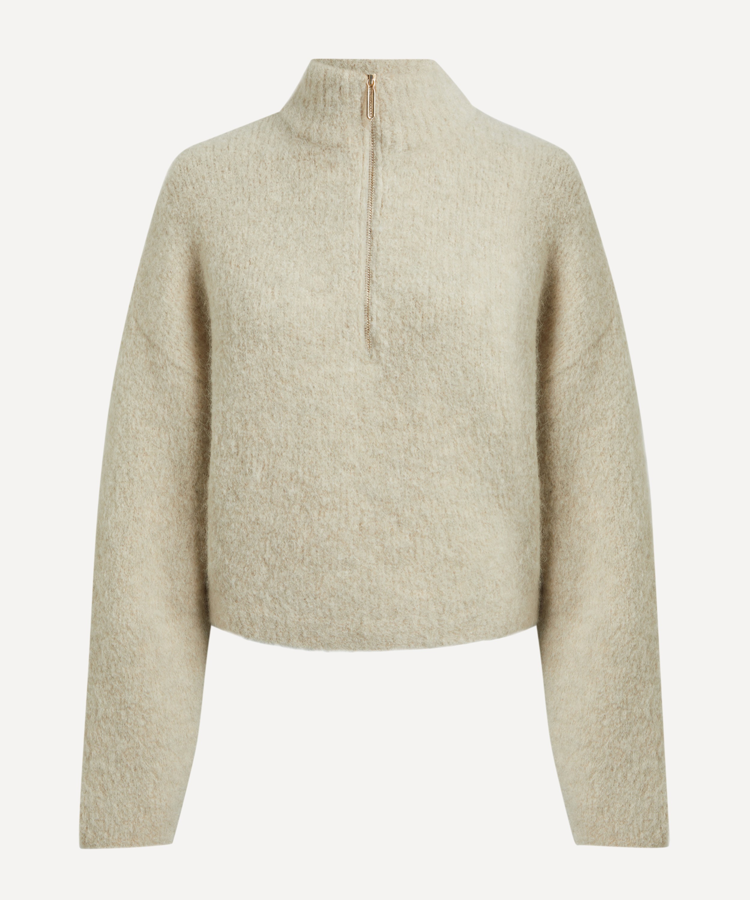 Clea - Boyd Boucle Half Zip Jumper