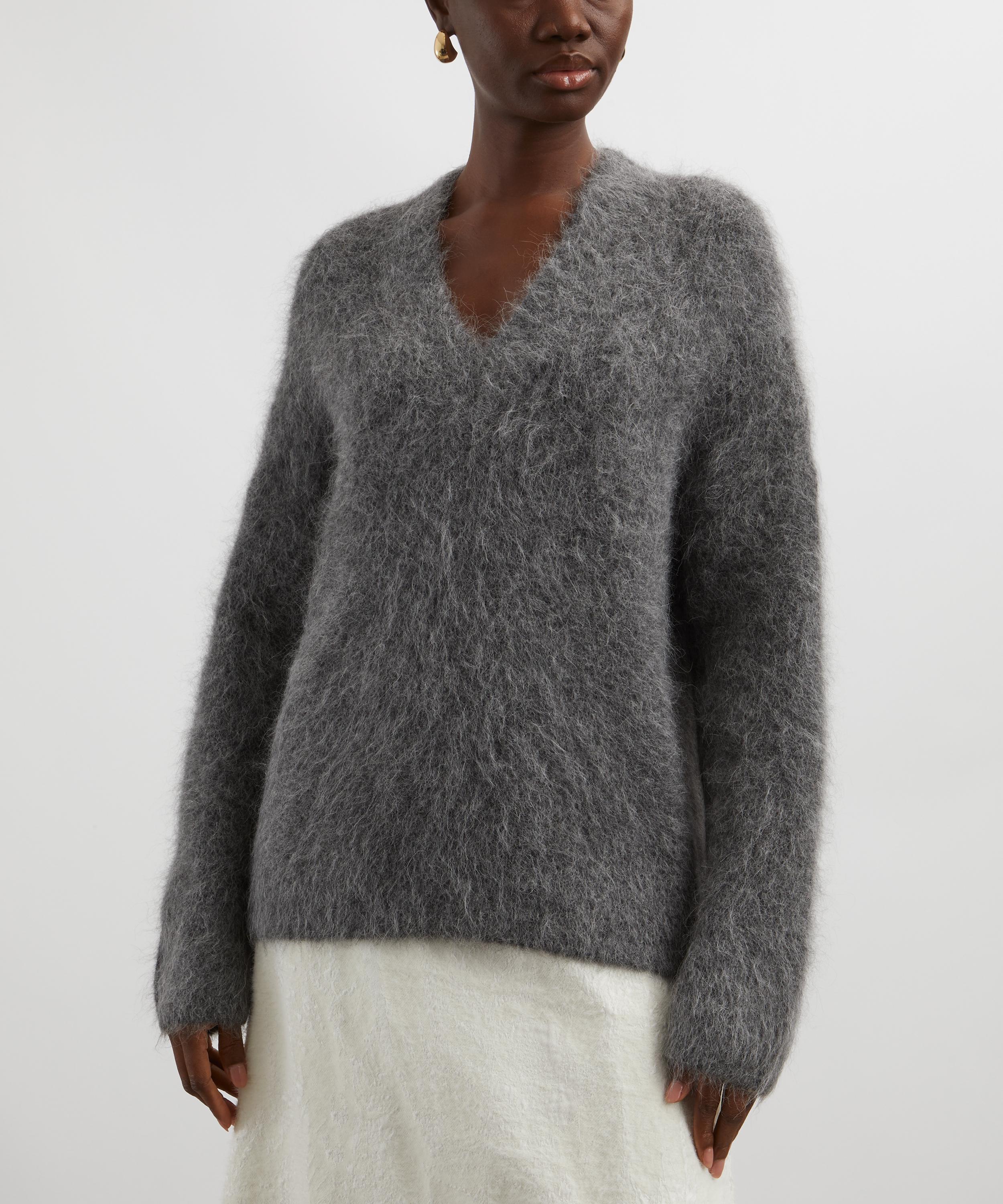 Clea - Sasha Fluffy Knit Jumper image number 2