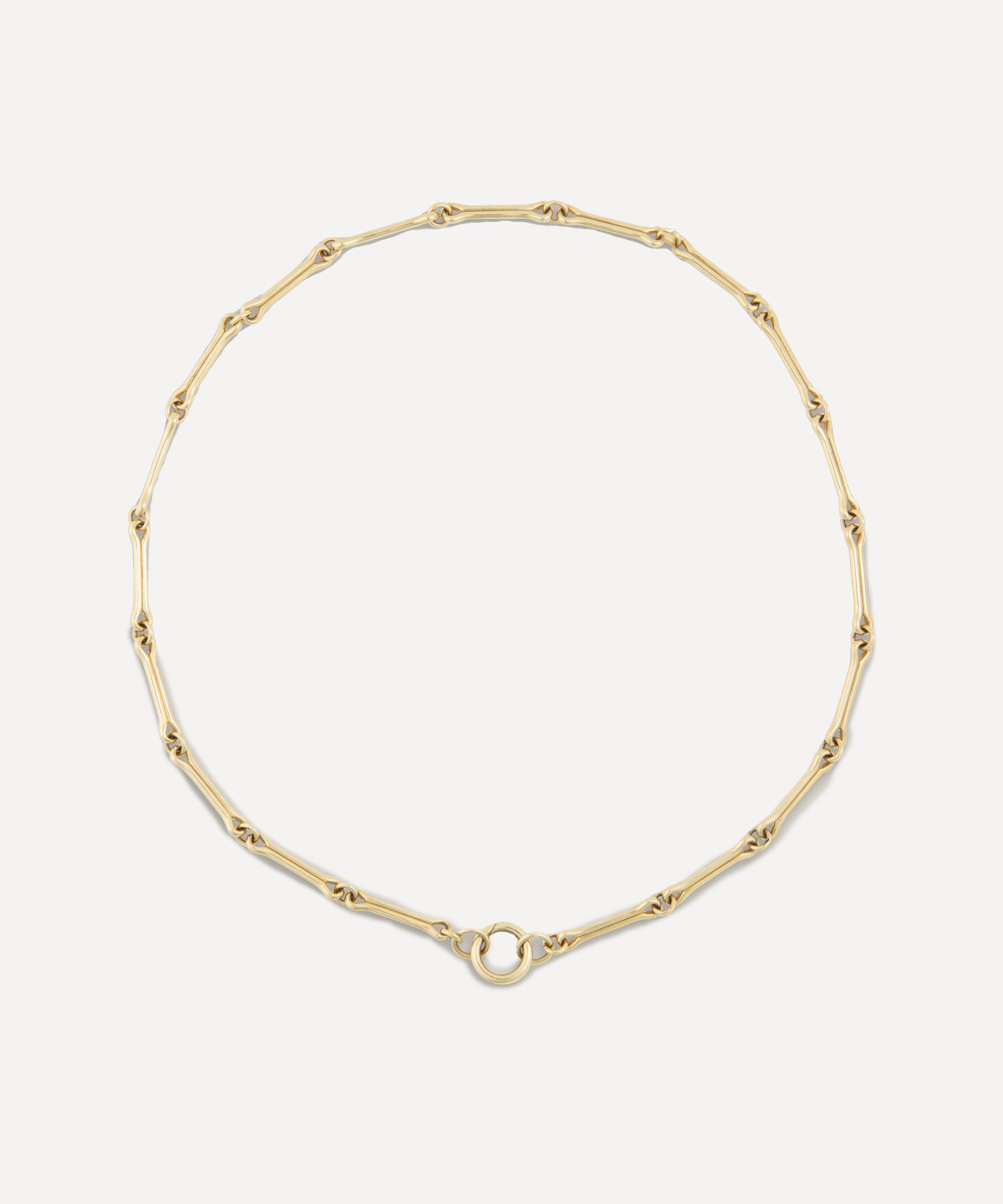 Lucy Delius - 14ct Gold Show Your Bones Necklace image number 0