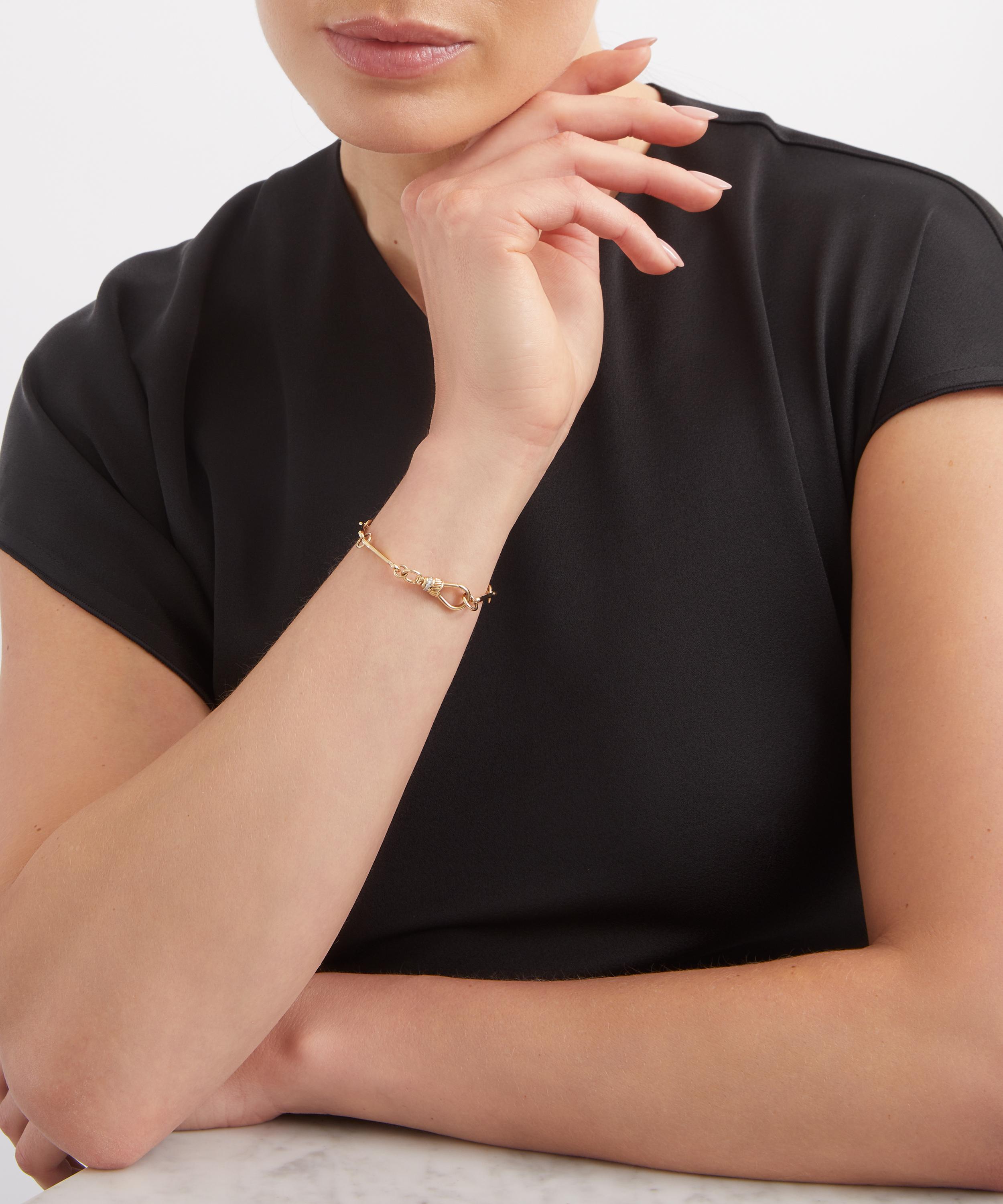 Lucy Delius - 14ct Gold Show Your Bones Bracelet