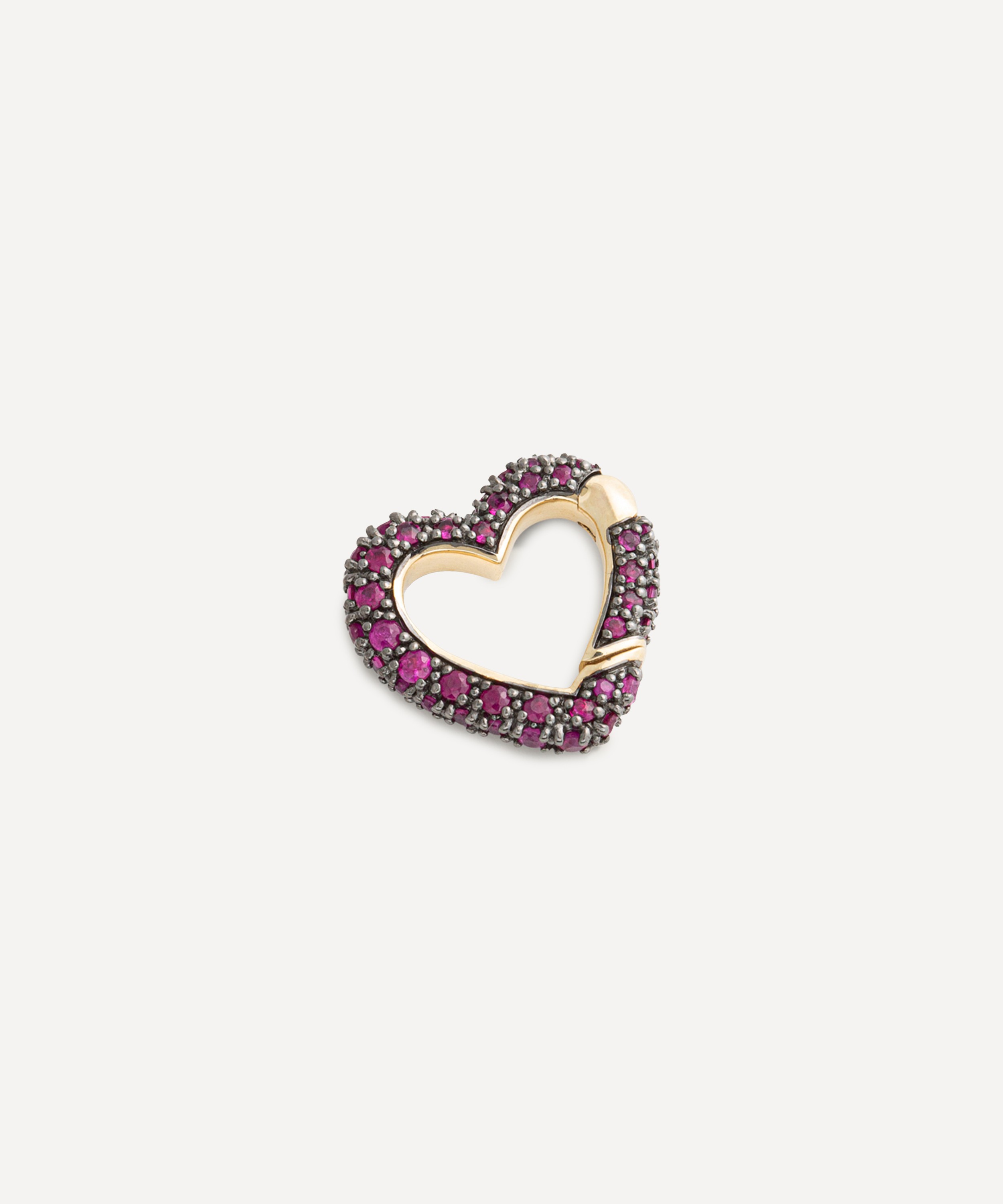 Lucy Delius - 14ct Gold Ruby Love Connection Annex Link