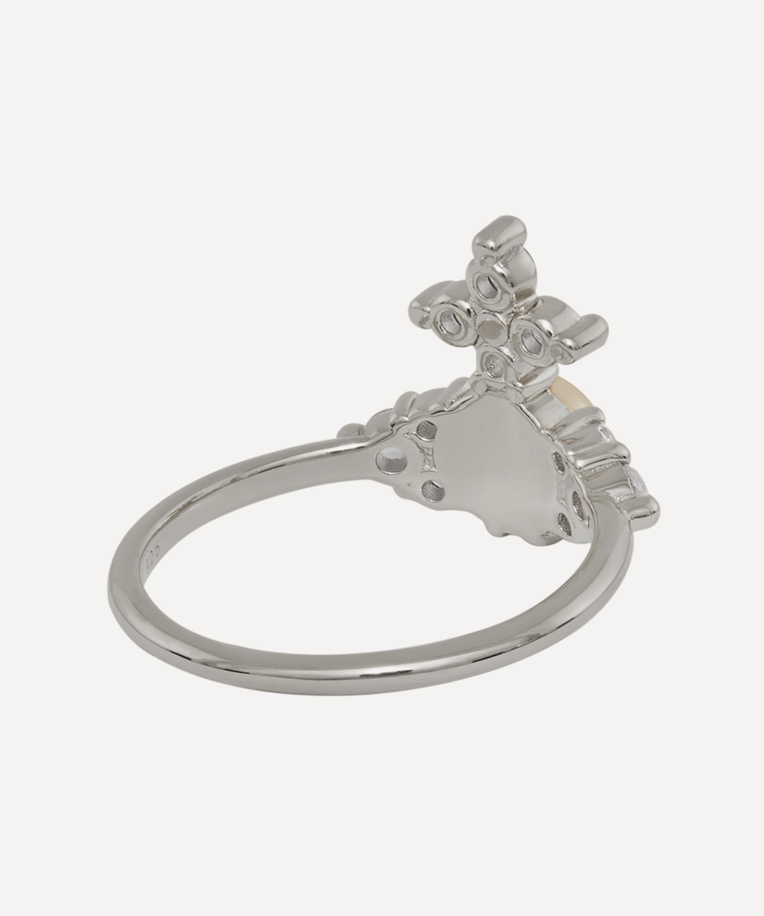 Vivienne Westwood - Silver-Tone Feodora Ring image number 1