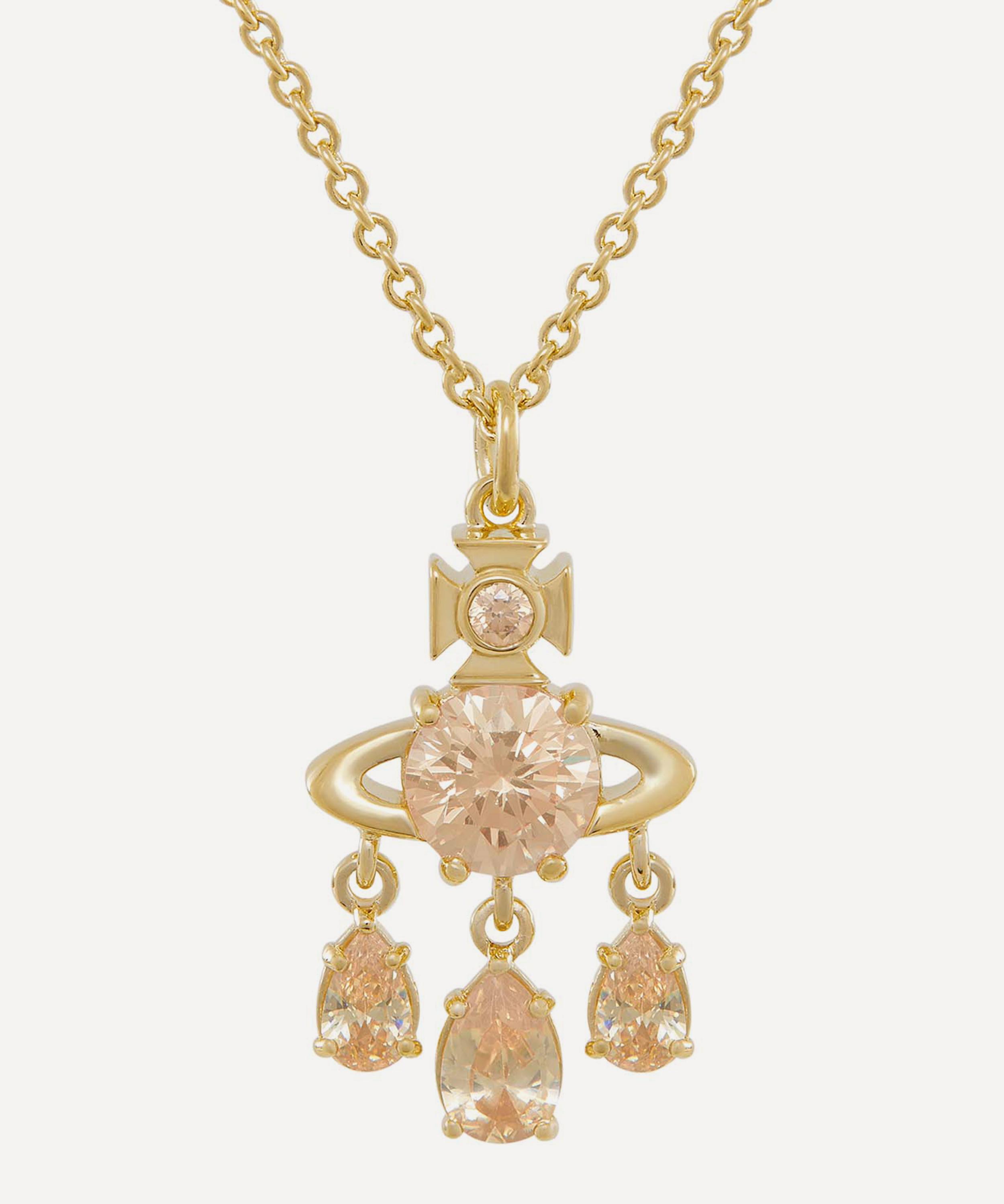 Vivienne Westwood - Gold-Tone Joaquina Pendant Necklace image number 0