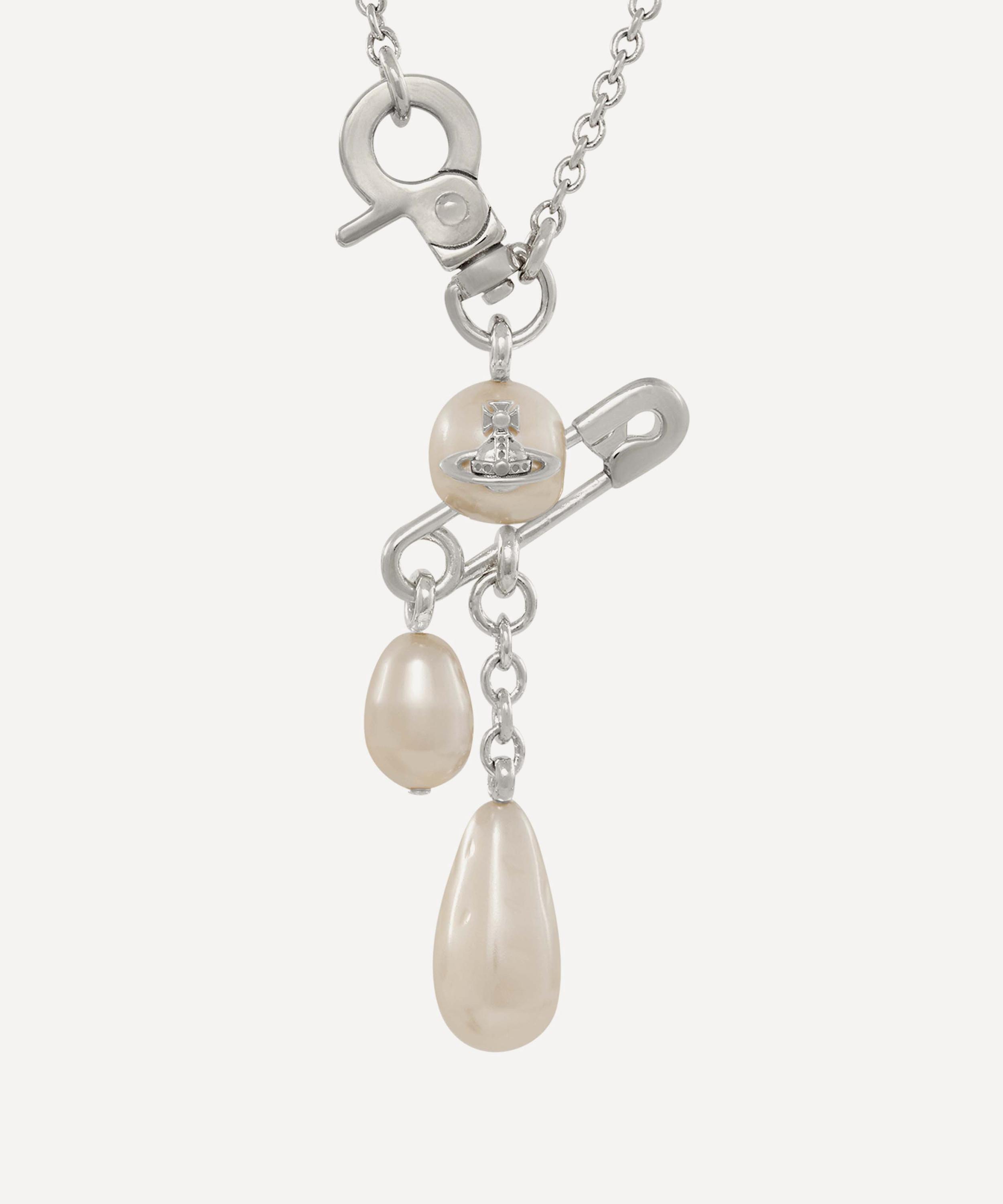 Vivienne Westwood - Silver-Tone Claude Small Pendant Necklace