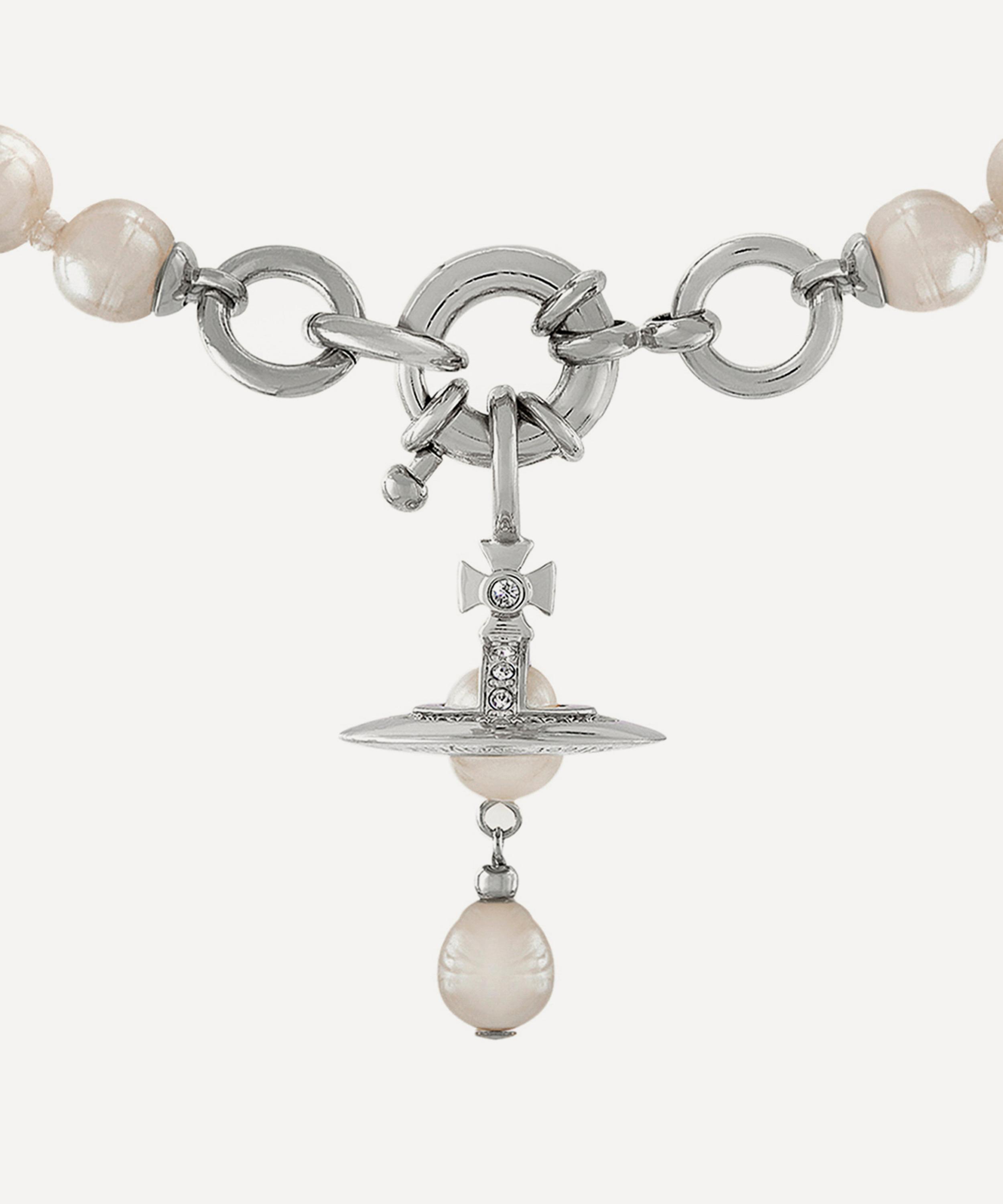 Vivienne Westwood - Silver-Tone Aleksa Pendant Necklace image number 0
