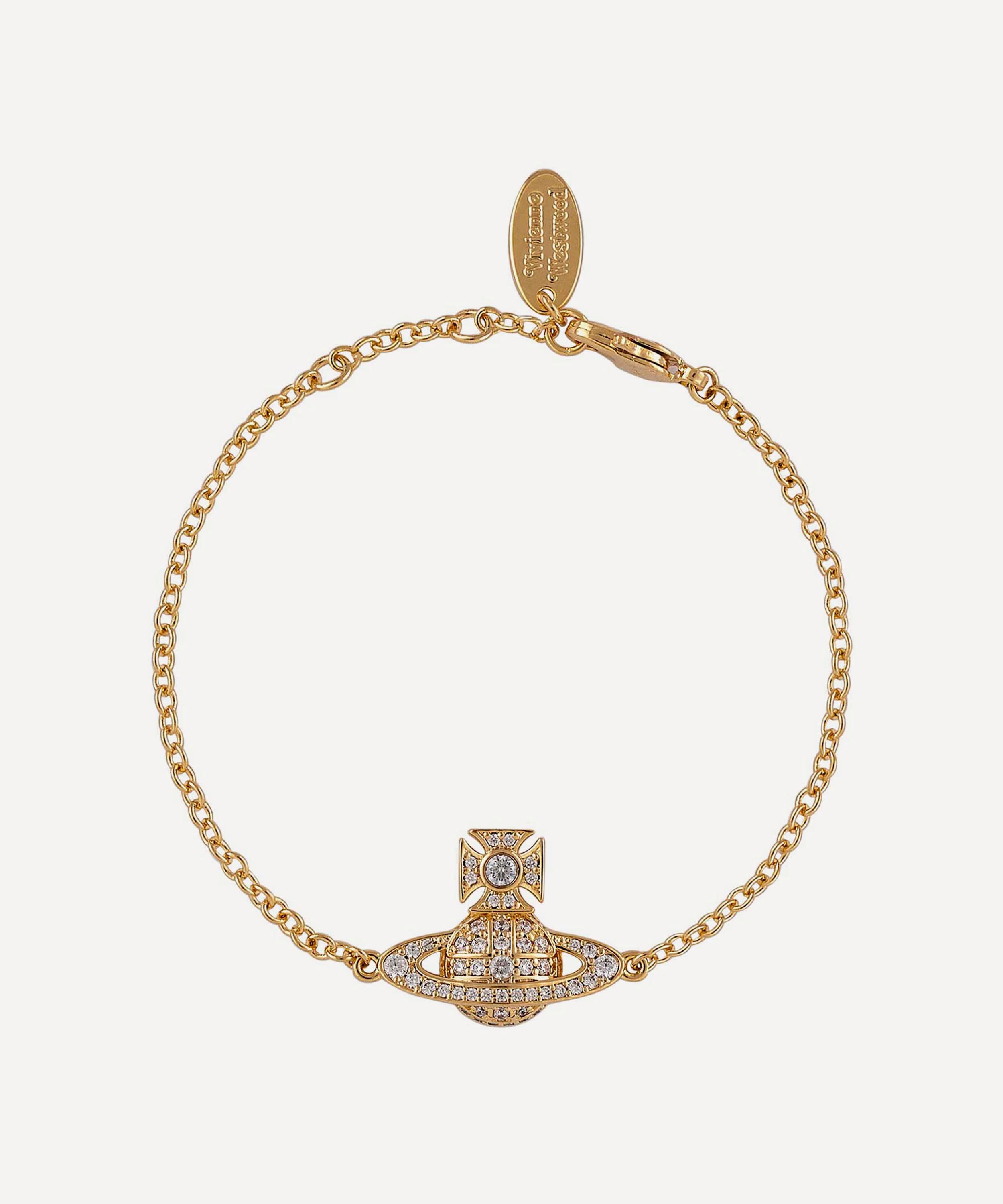 Vivienne Westwood - Gold-Tone Carmela Bas Relief Bracelet image number 0