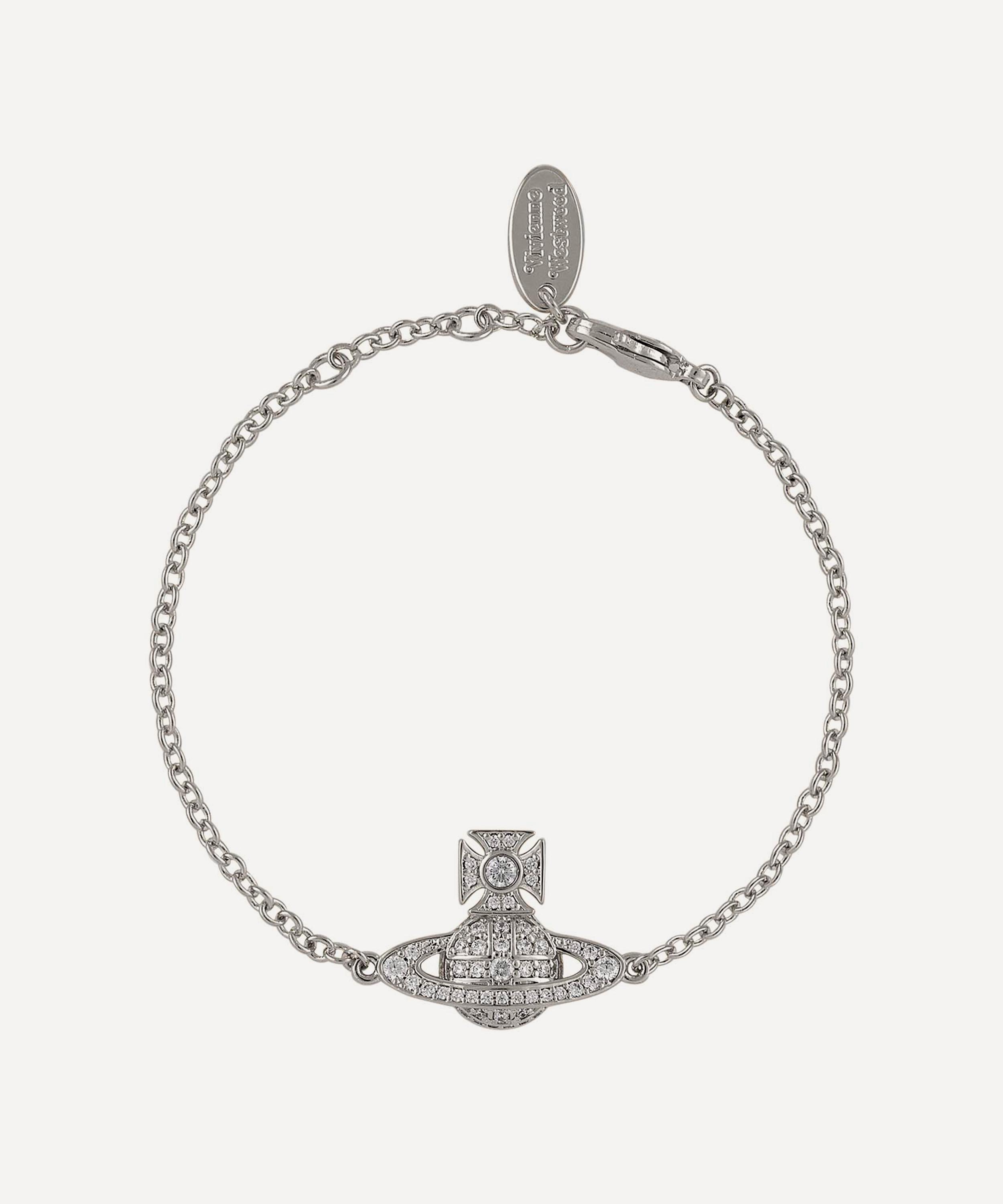 Vivienne Westwood - Silver-Tone Carmela Bas Relief Bracelet image number 0